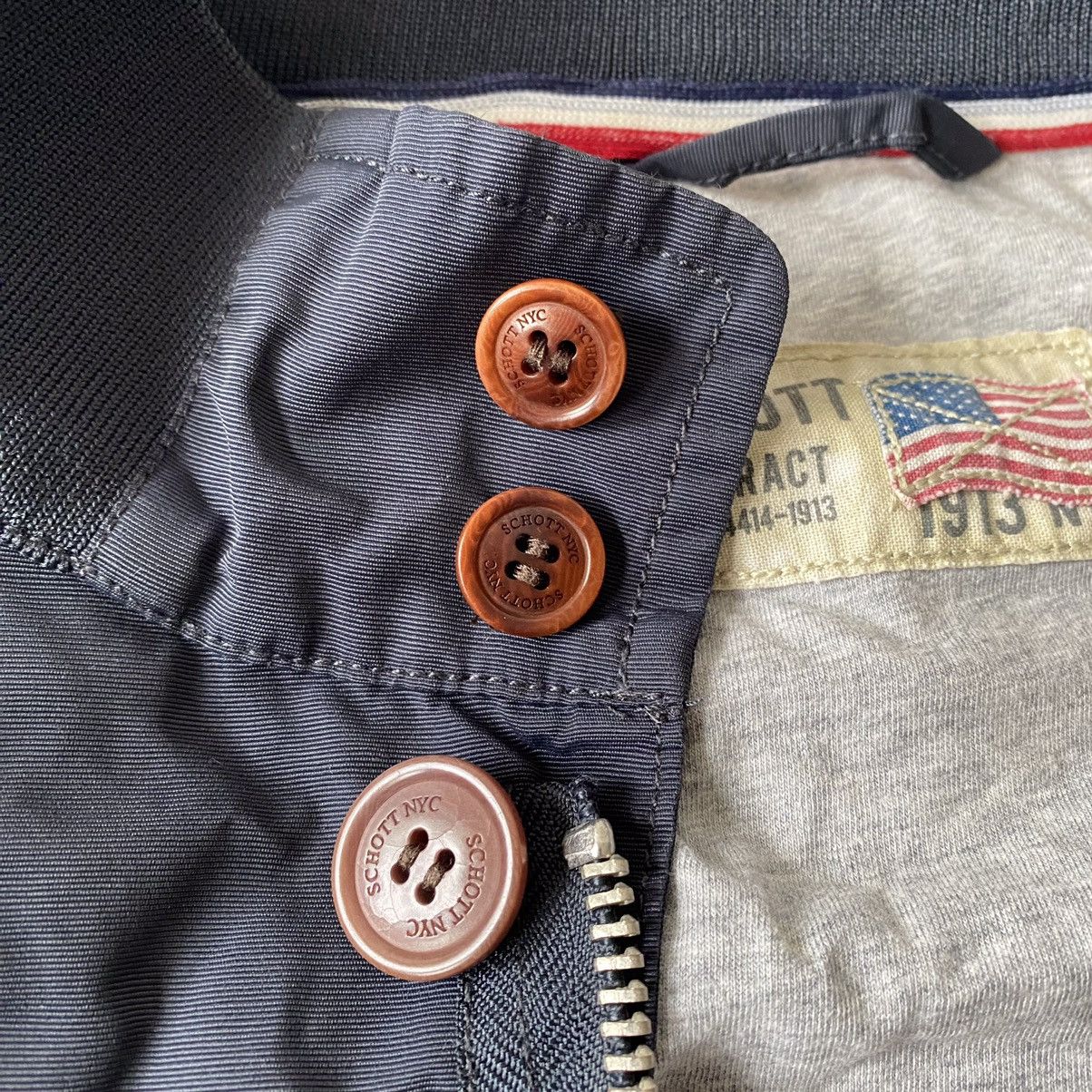 Schott × Vintage Vintage Schott Contract NYC bomber jacket Made In USA Size US M / EU 48-50 / 2 - 7 Thumbnail