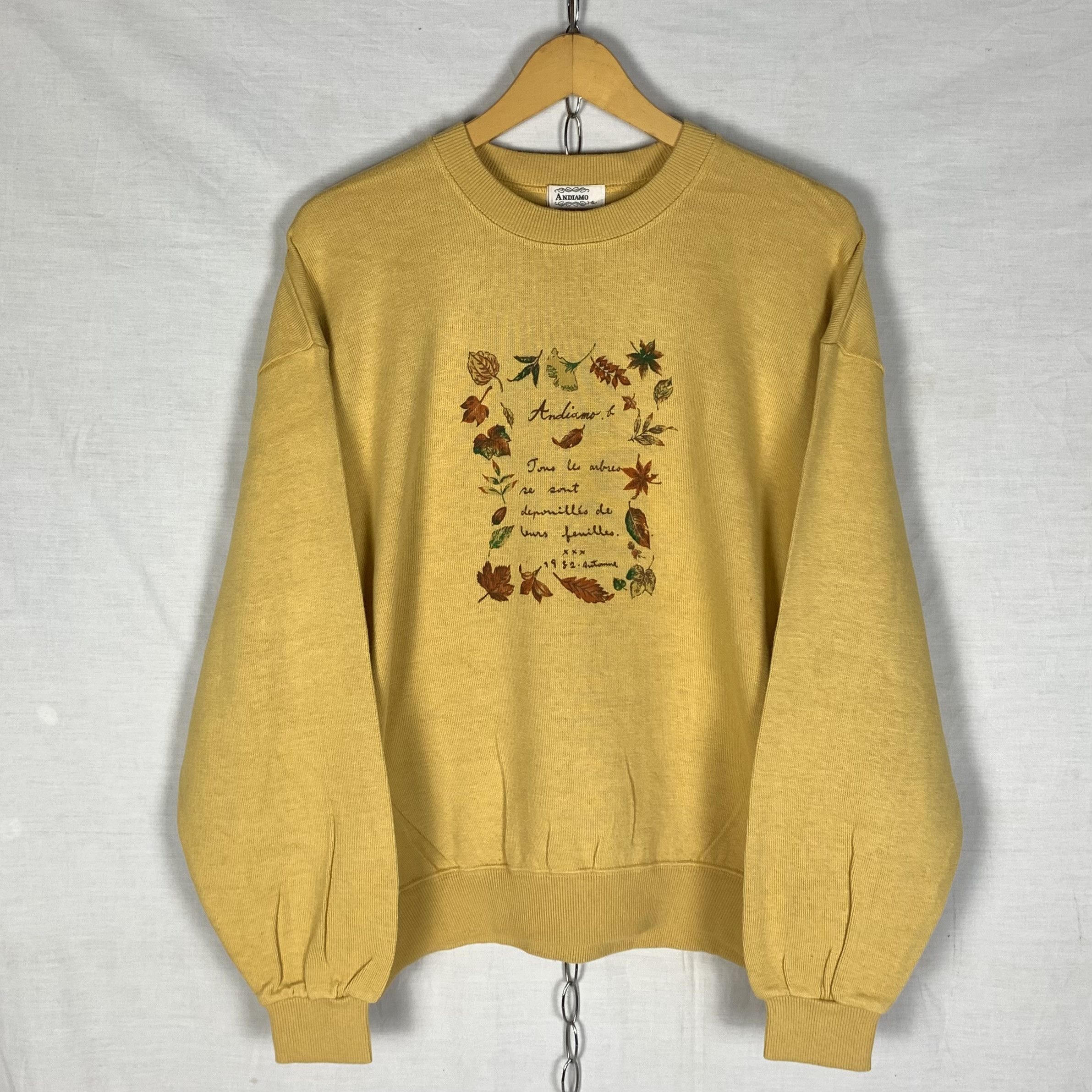 Vintage Vintage Andiamo Sweatshirt Crewneck Size US L / EU 52-54 / 3 - 1 Thumbnail