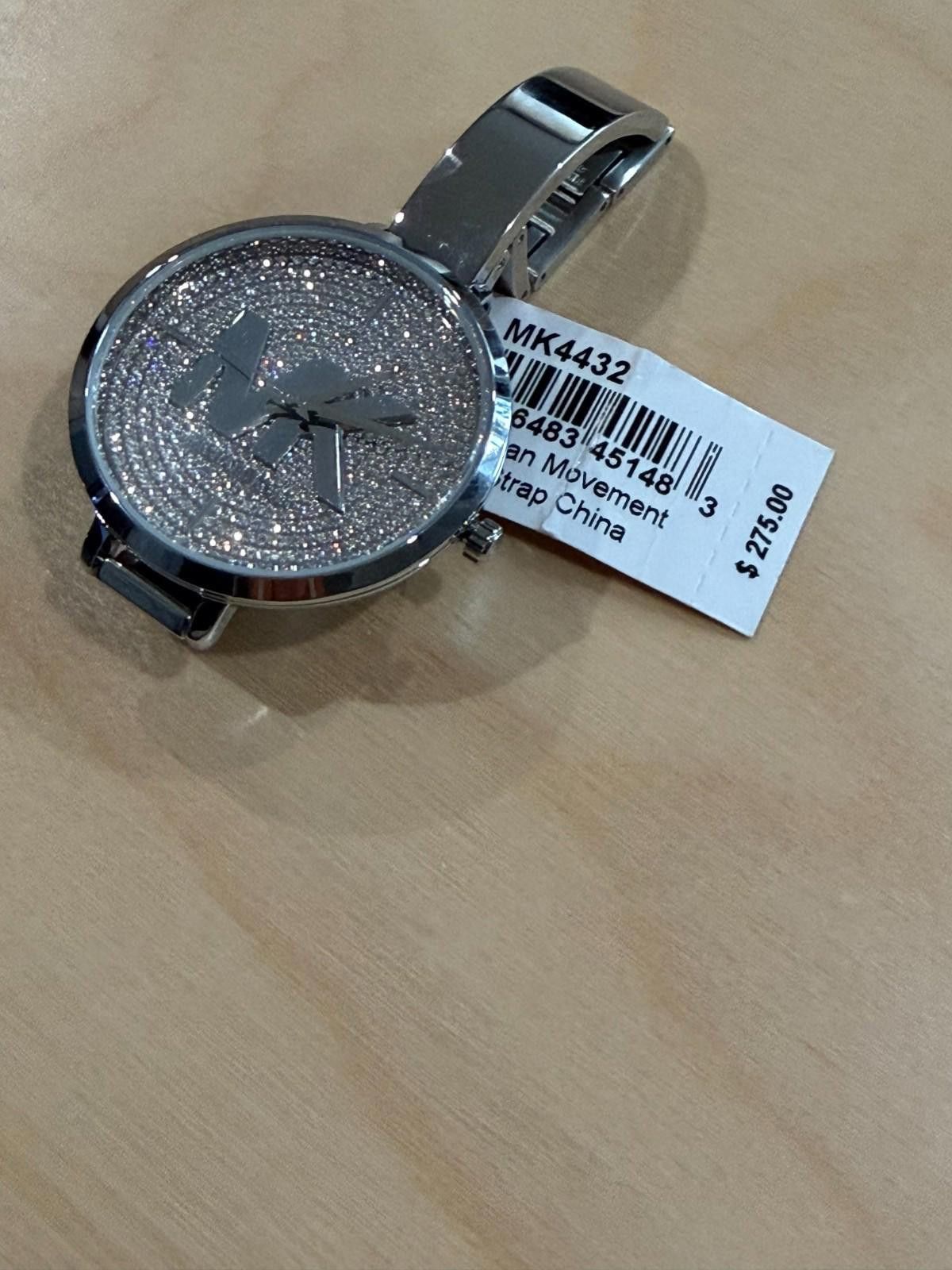 Michael Kors Michael Kors Charley Pave Stainless Crystal Watch MK4432 Size ONE SIZE - 3 Thumbnail