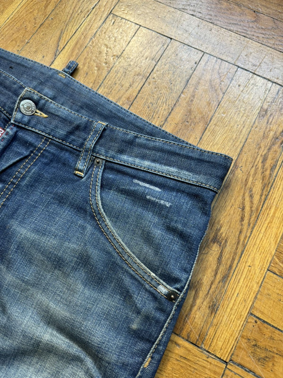Dsquared2 Dsquared2 Vintage Classic Kenny Twist Italy denim jeans Size US 32 / EU 48 - 10 Thumbnail