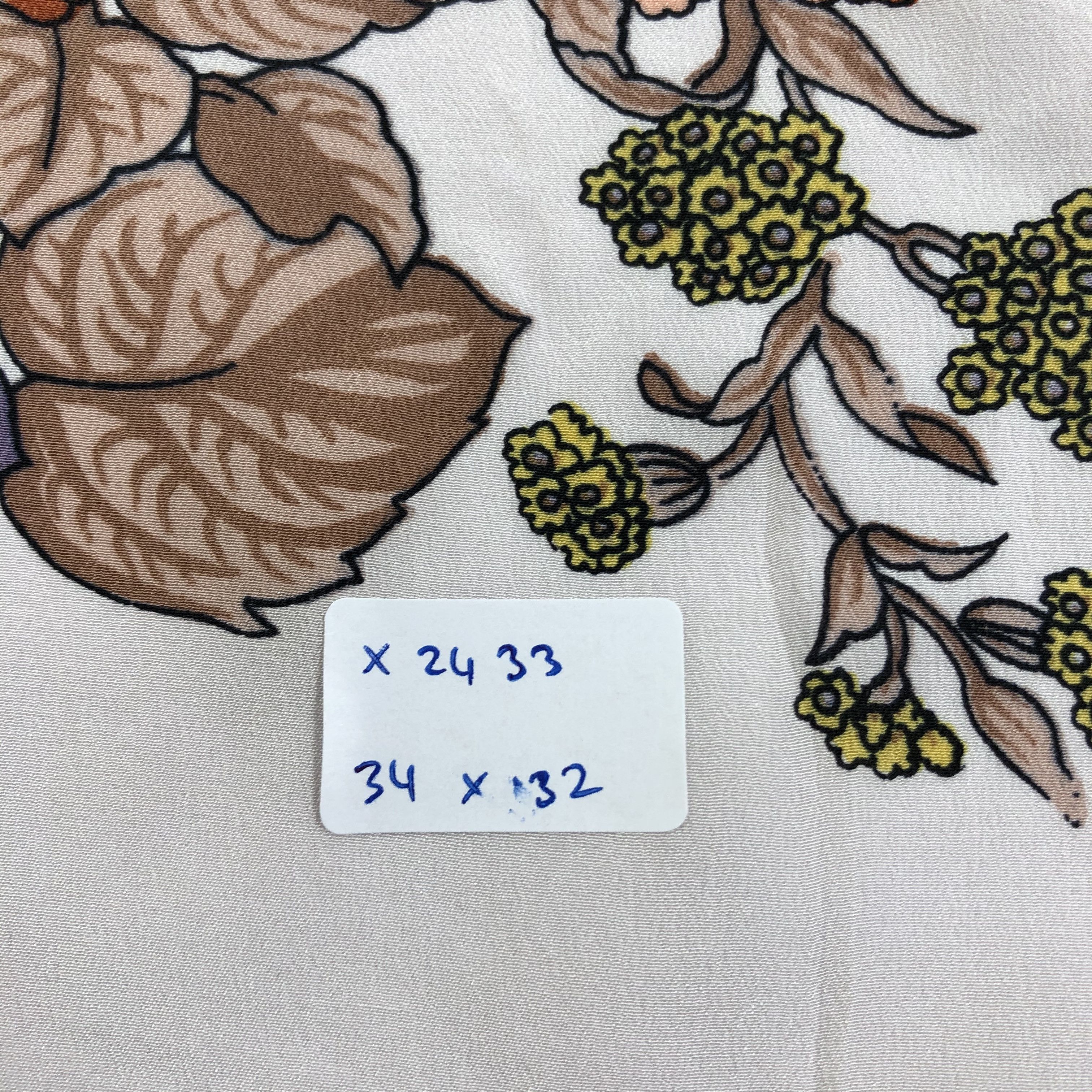 Vintage Vintage Silk Scarf Size ONE SIZE - 7 Thumbnail