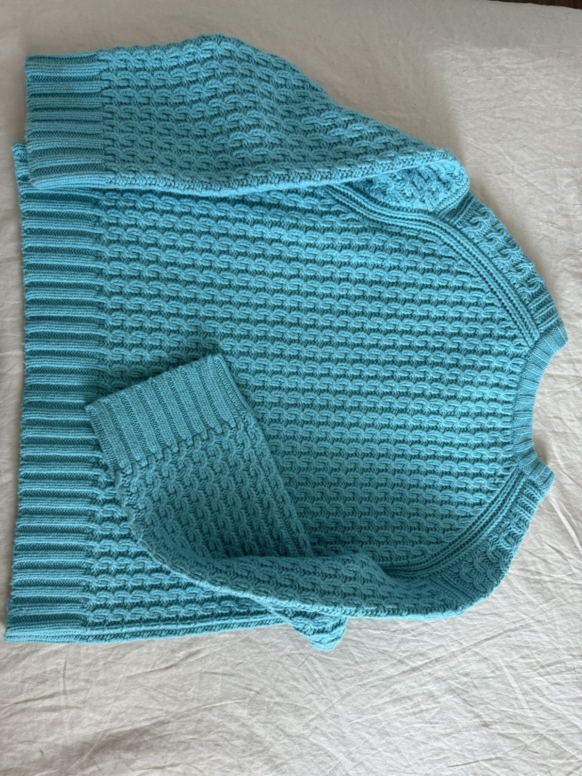Samsoe Samsoe BNWOT SAMSOE SAMSOE M Light Blue Aline V neck knit wool Size M / US 6-8 / IT 42-44 - 4 Thumbnail
