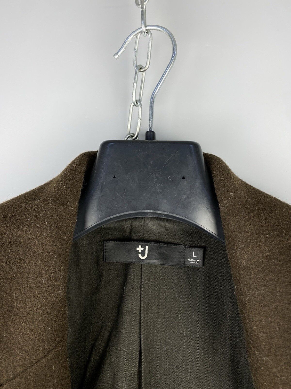 Jil Sander × Uniqlo Jil Sander Uniqlo J+ Womens Wool Casual Pea Coat Size L / US 10 / IT 46 - 17 Thumbnail
