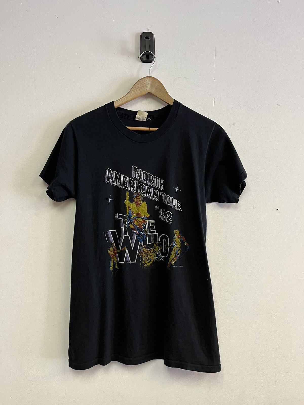 Vintage 1982 The Who Band Tee Size US M / EU 48-50 / 2 - 1 Thumbnail
