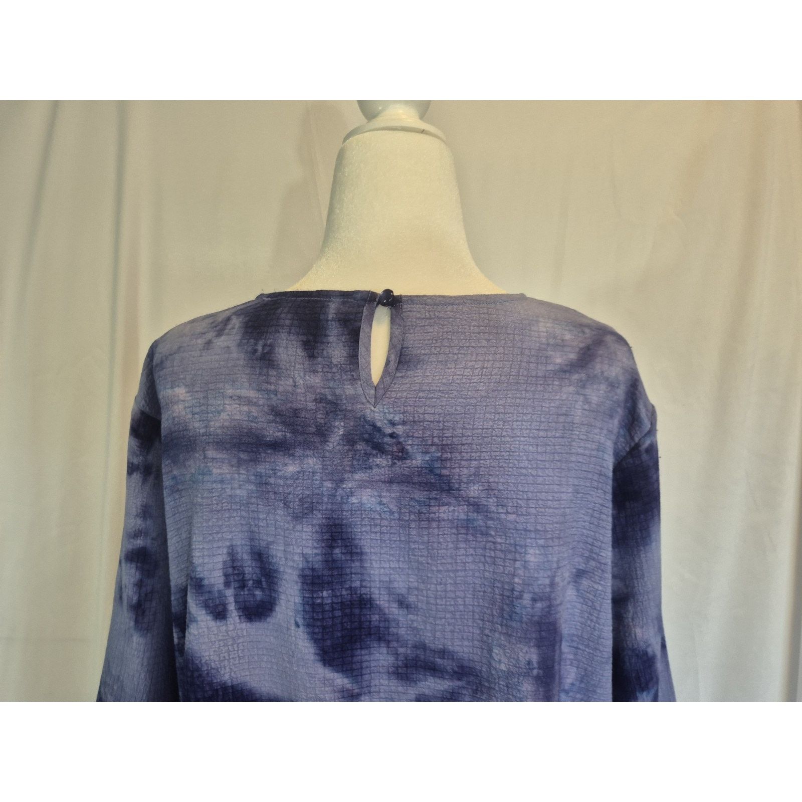Other New Calessa Womens Embroidered Floral Blue Top Blouse L Size L / US 10 / IT 46 - 7 Thumbnail