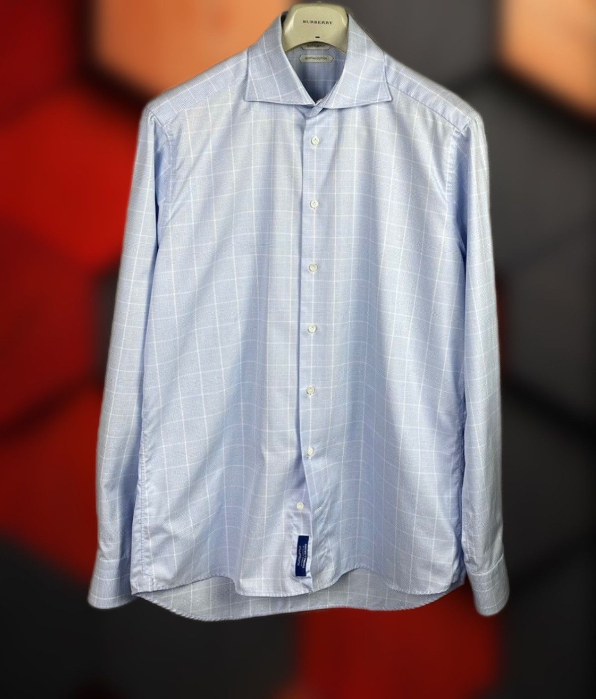 Suitsupply Suitsuppy Long Sleeve Luxury Shirt Size US M / EU 48-50 / 2 - 1 Thumbnail