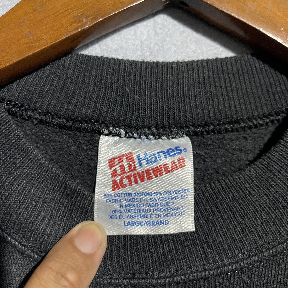 Hanes Vintage 90s Hanes Sweatshirt From Bare to Eternity Size US L / EU 52-54 / 3 - 6 Thumbnail