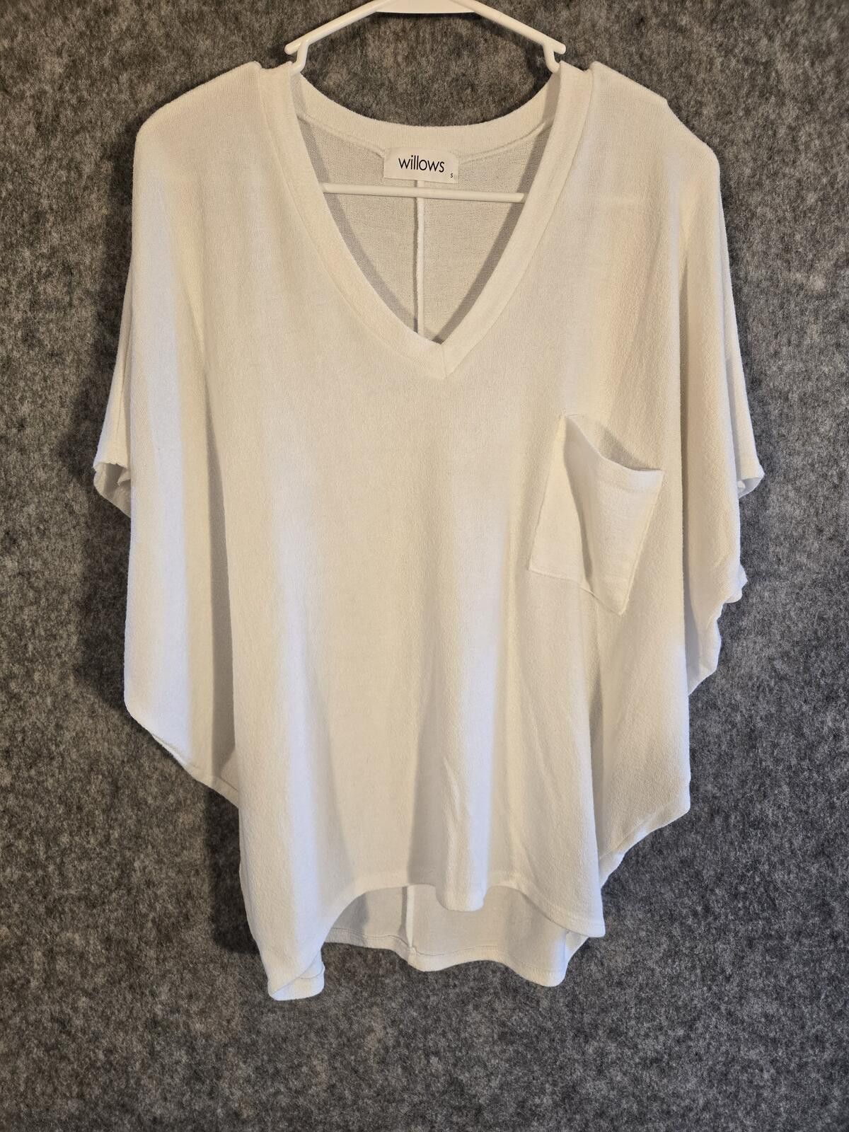 Other Willows Oversized V-Neck Dolman Blouse Sz S Size S / US 4 / IT 40 - 1 Thumbnail
