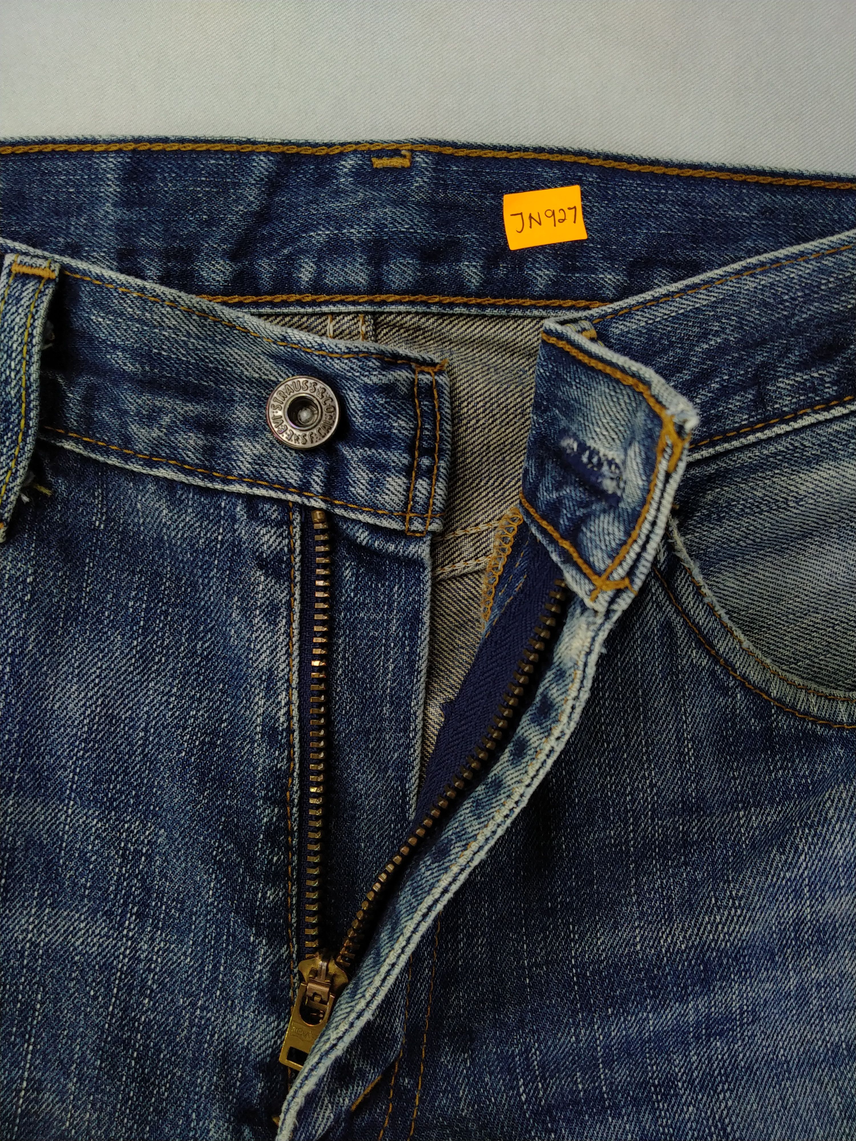 Levi's Dirty Used Blue Vintage Levi's 502 30x30.5 Denim -JN927 Size US 30 / EU 46 - 7 Thumbnail