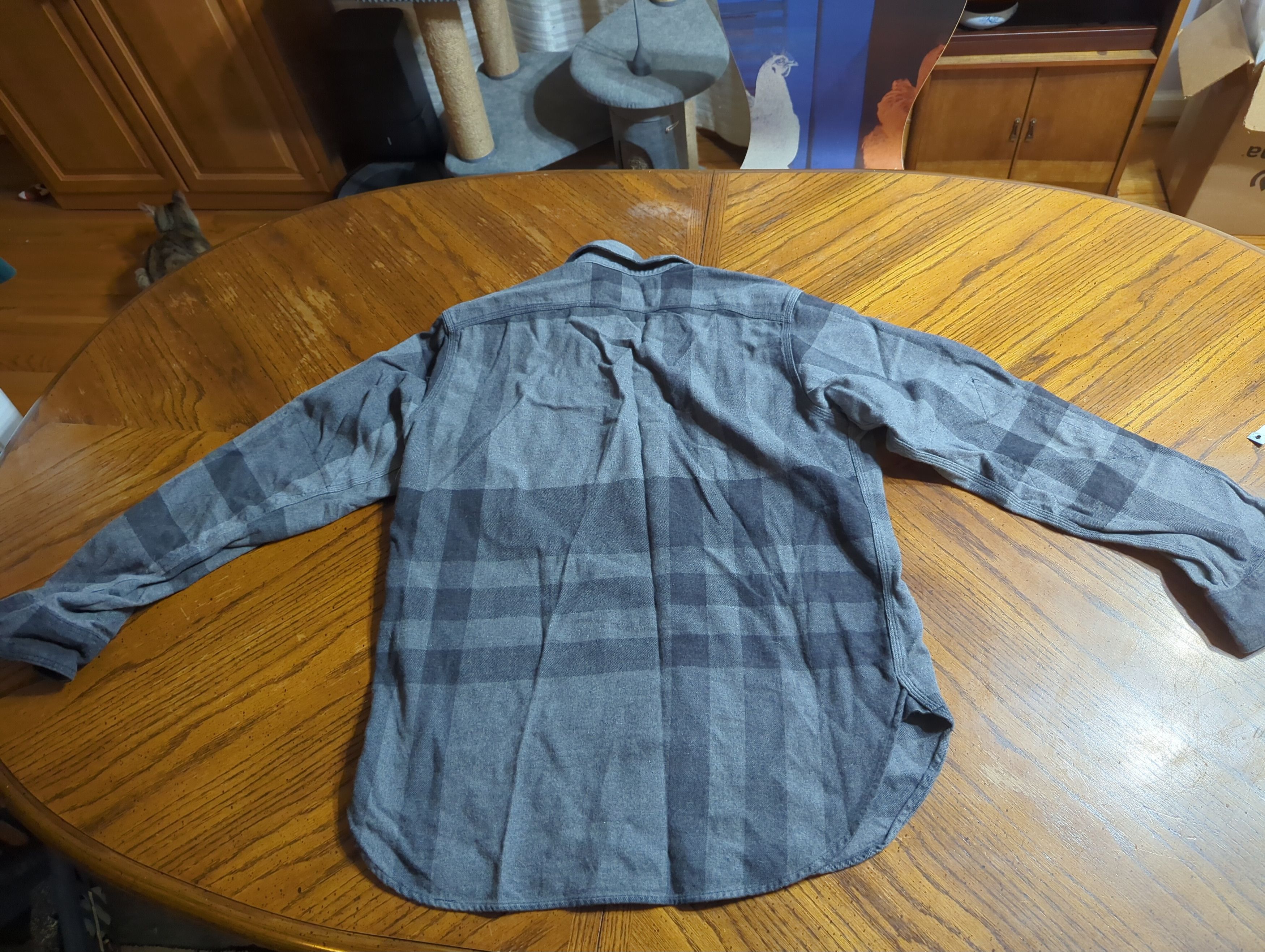Engineered Garments Engineered Garments Work Shirt - Grey Big Plaid Size US M / EU 48-50 / 2 - 7 Thumbnail