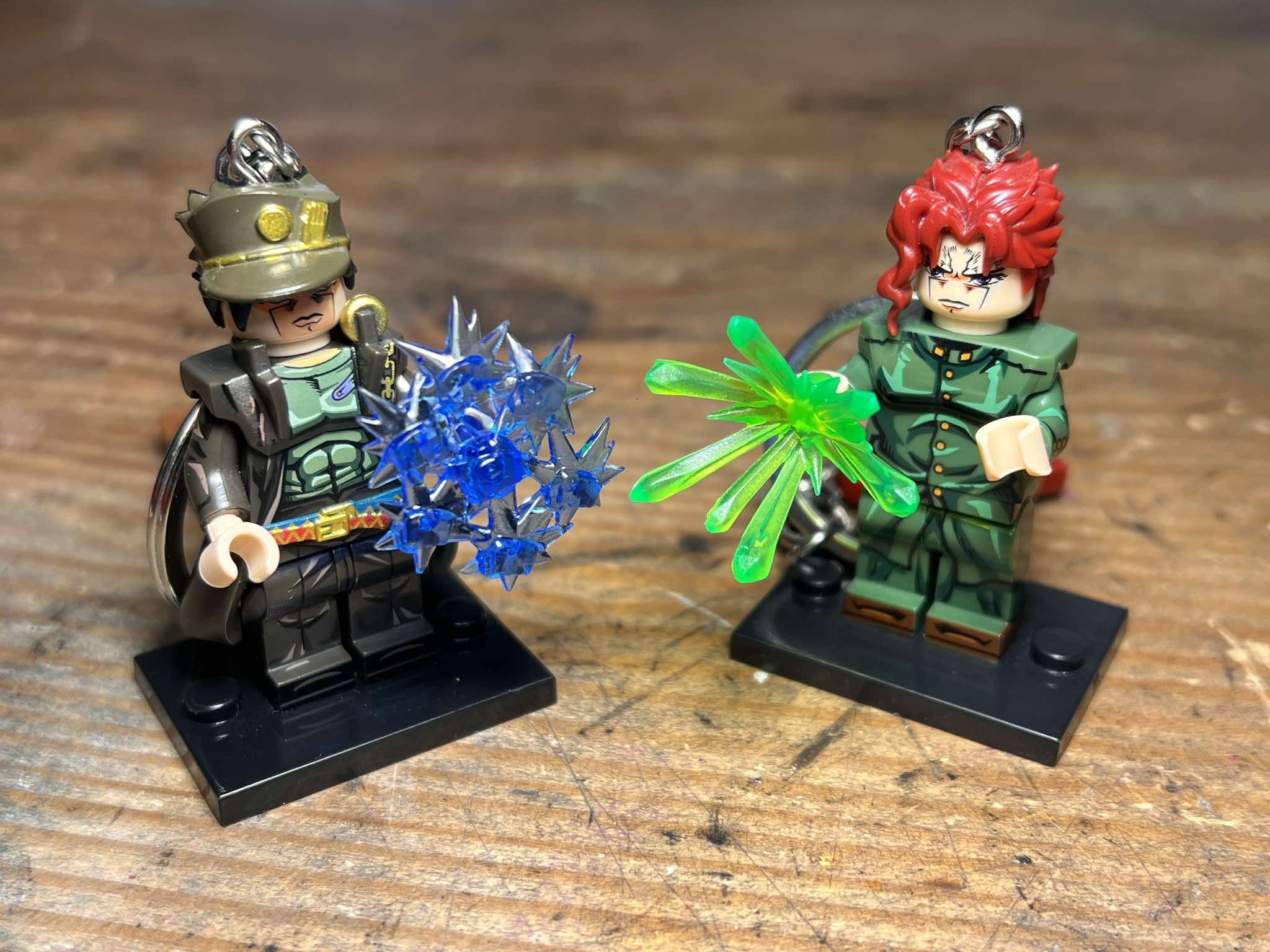 Other Jojo jotaro Jolyne anime mini figurine keychain keyring Size ONE SIZE - 12 Thumbnail
