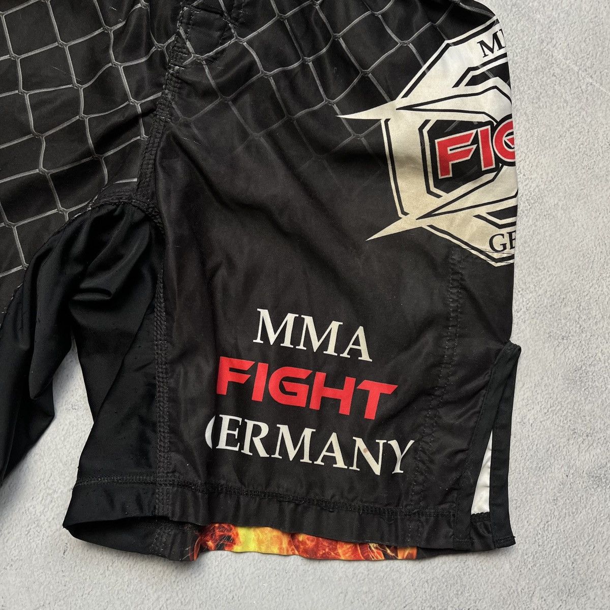Japanese Brand × Vintage MMA Fight Germany Fiery Fist sport y2k short Size US 30 / EU 46 - 3 Thumbnail