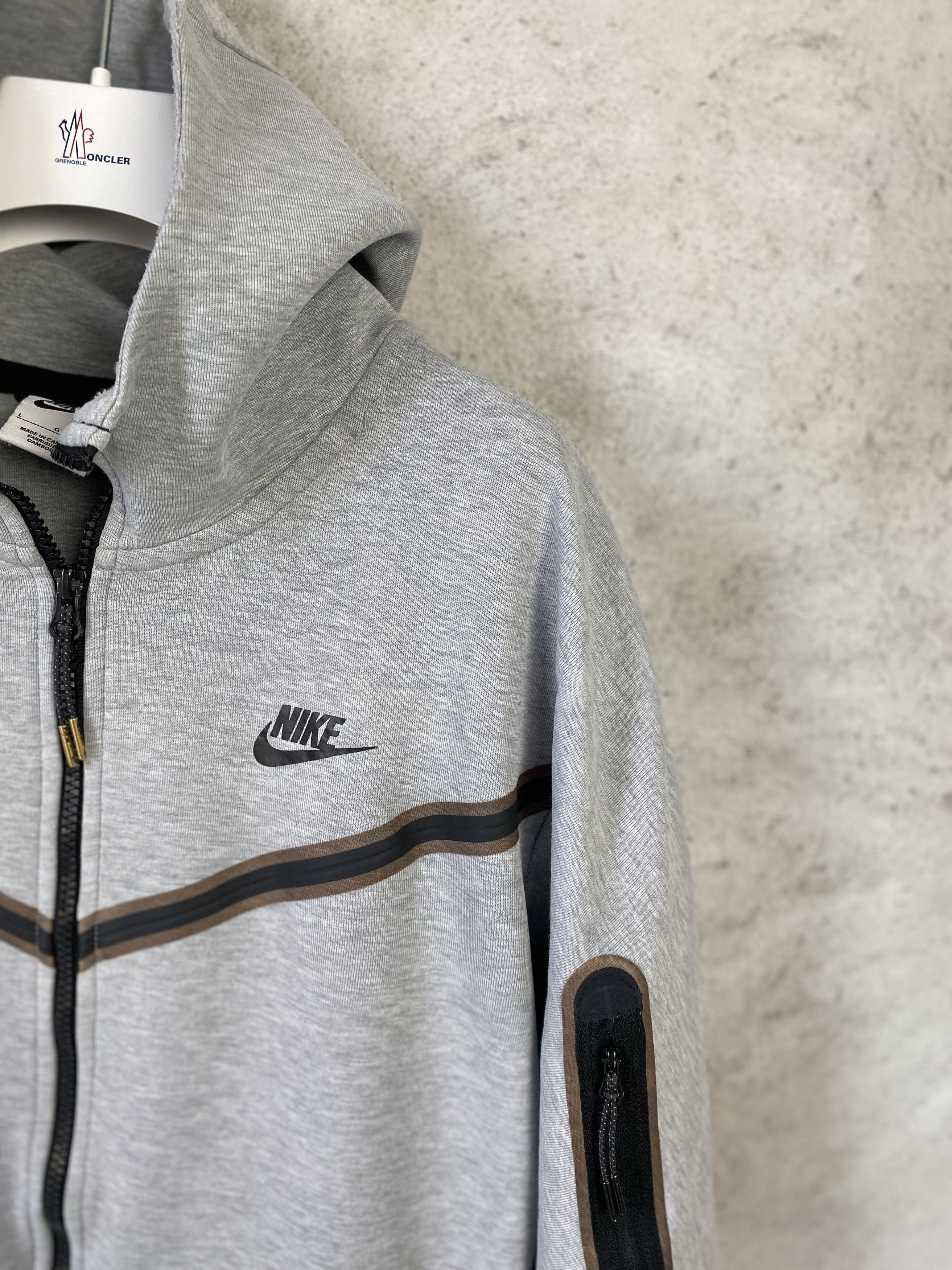 Nike Nike tech fleece zip-up hoodie drill drip trap Size L / US 10 / IT 46 - 2 Thumbnail
