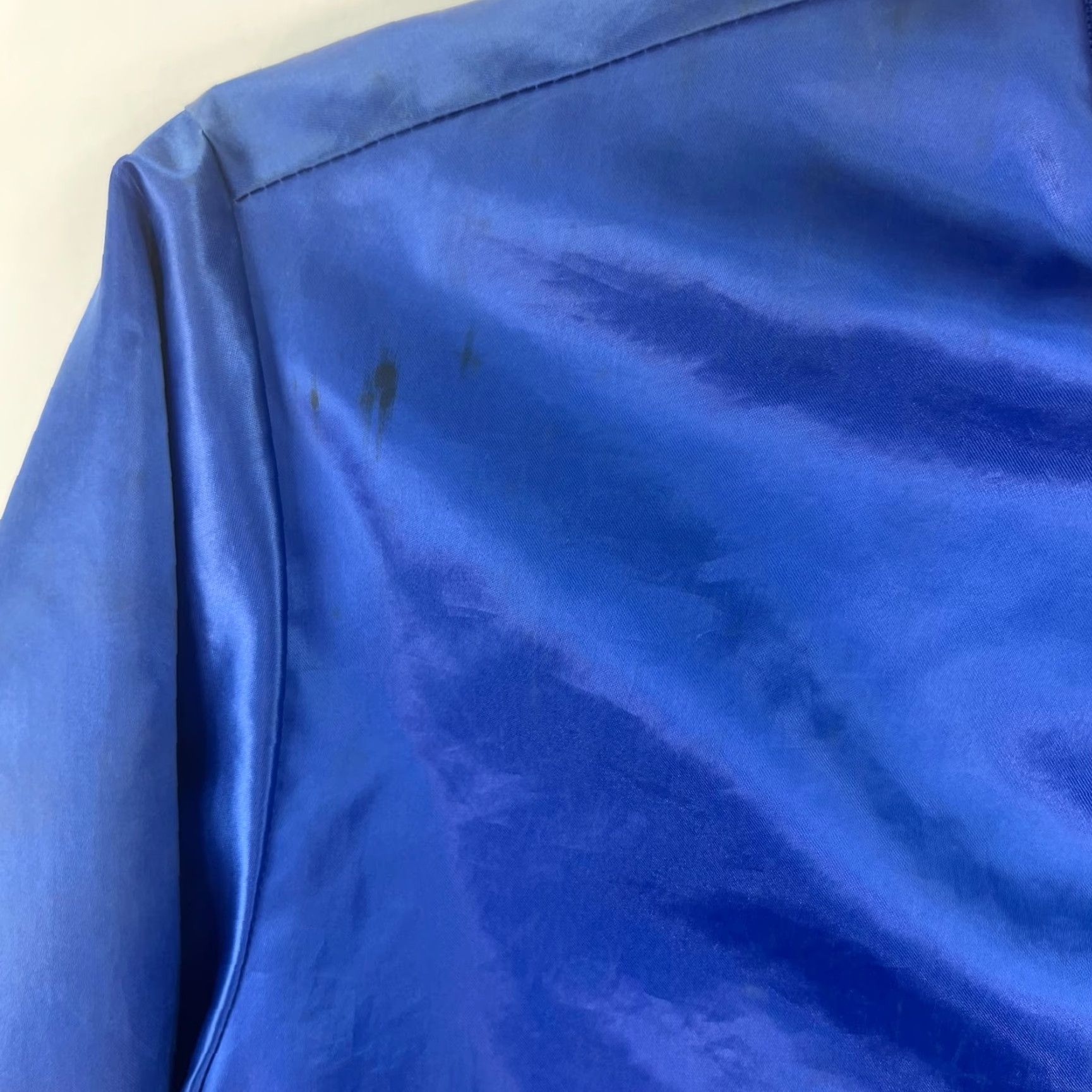 Vintage VINTAGE Swingster USA Jacket Bomber Jacket Men XL Blue Satin US Olympics 90s Theme Sportswear Size US XL / EU 56 / 4 - 4 Thumbnail