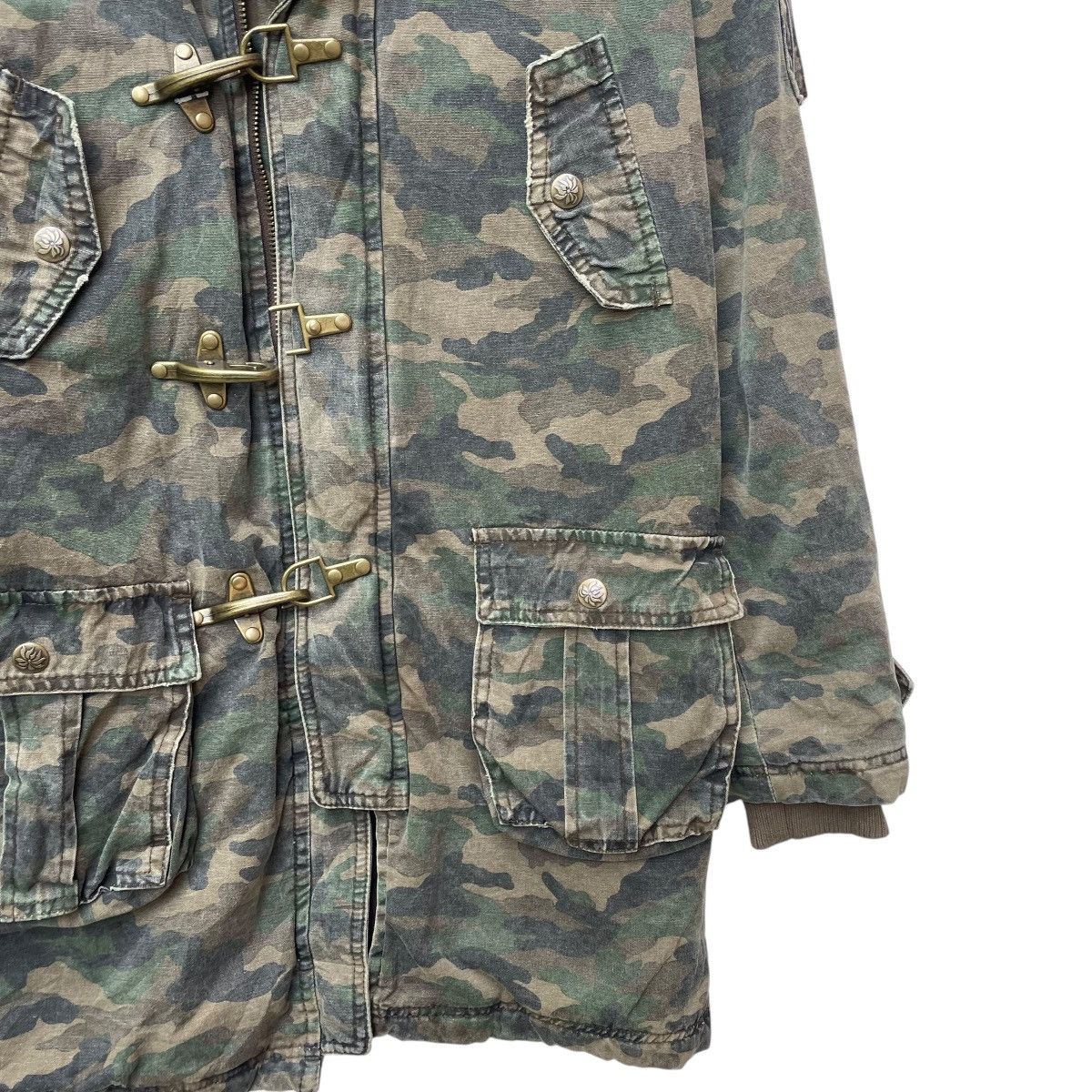 Japanese Brand Japanese Brand Uper Freak Camo Parka Field Jacket Size US M / EU 48-50 / 2 - 5 Thumbnail