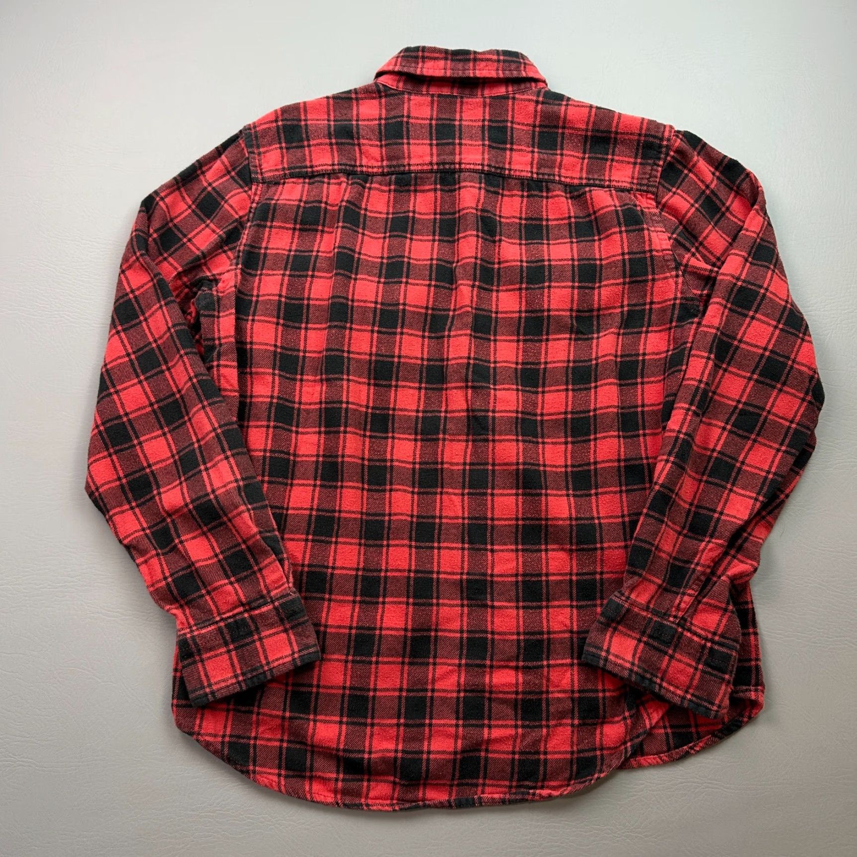American Eagle Outfitters VINTAGE American Eagle Outfitters Shirt Mens Medium Red Buffalo Plaid Athletic Fit Flannel Preppy Size US M / EU 48-50 / 2 - 7 Thumbnail