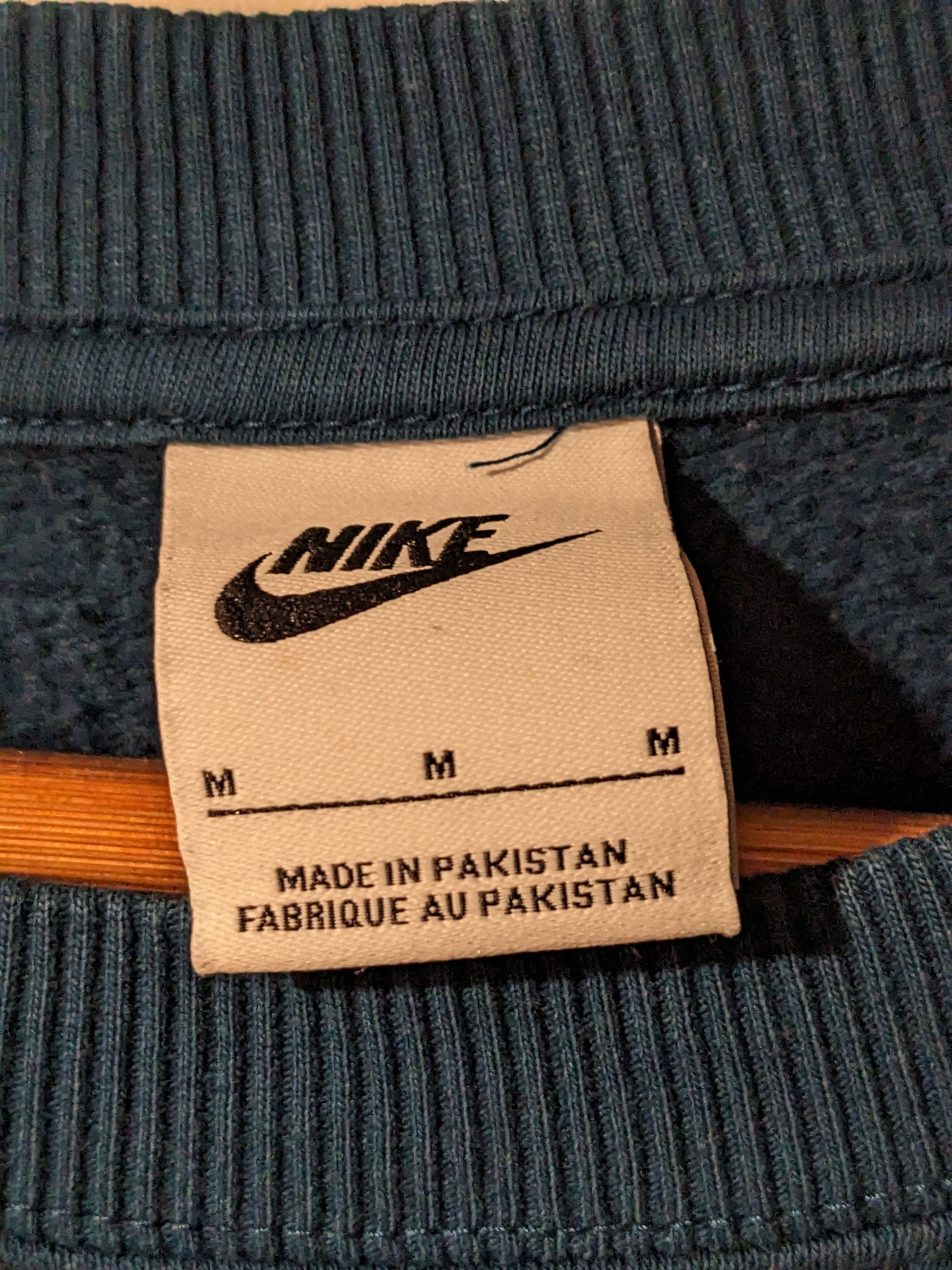 Nike Nike Center Swoosh Blue Medium Sweatshirt Size US M / EU 48-50 / 2 - 3 Thumbnail