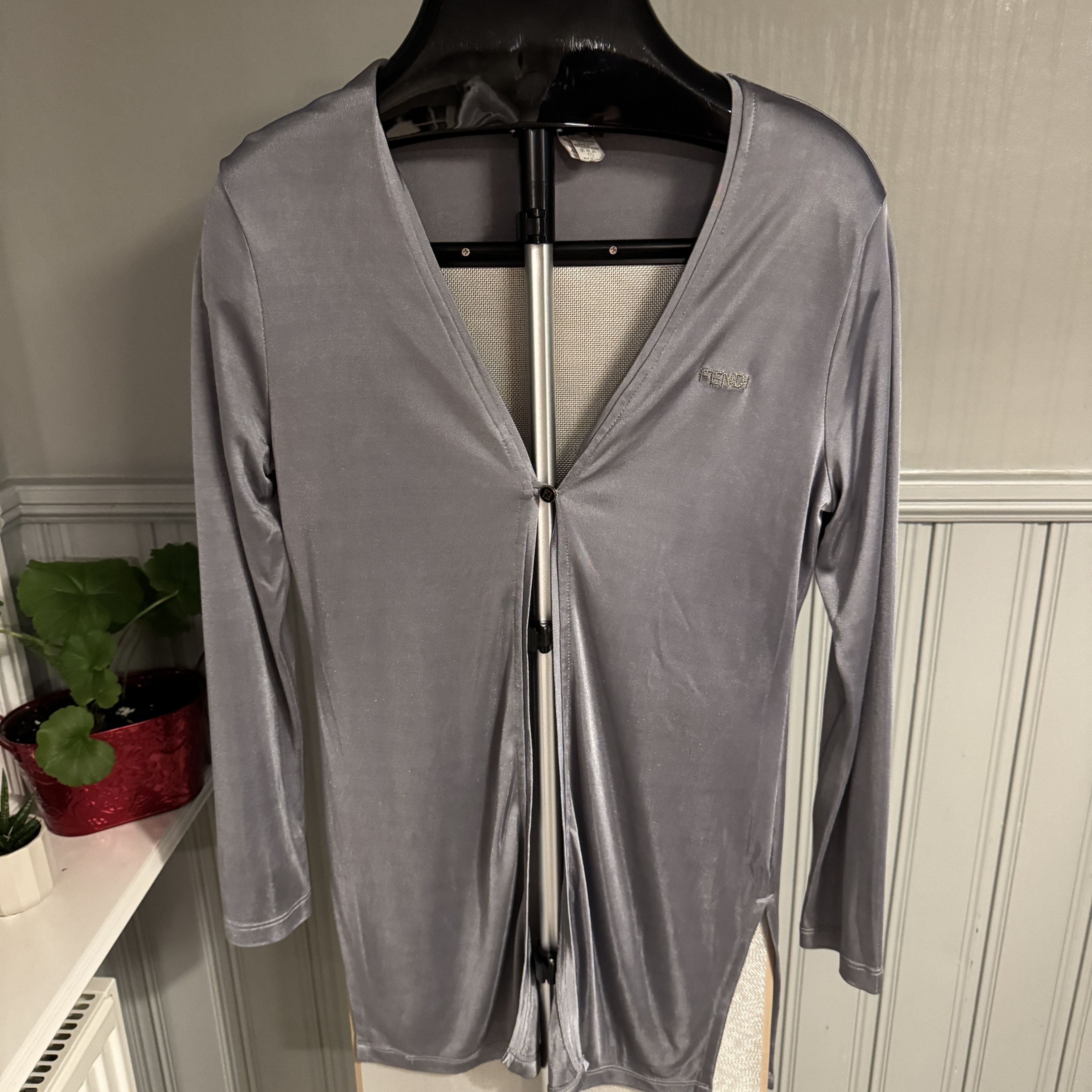 Fendi Fendi Long Sleeve Top Size S / US 4 / IT 40 - 1 Thumbnail