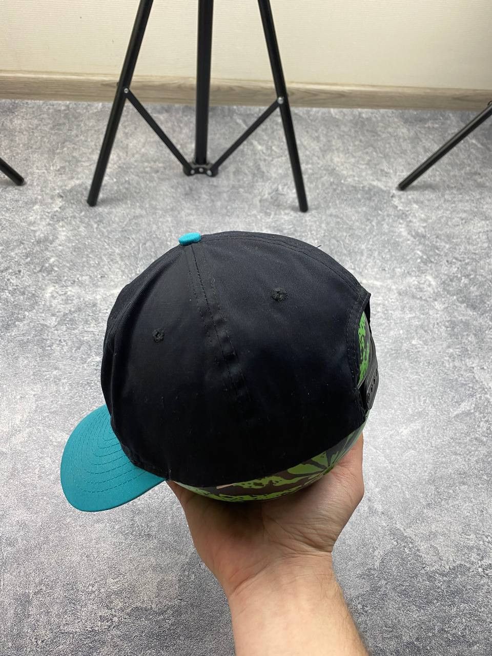 NHL × Vintage Vintage 90’s San Jose Sharks NHL Snap Back Hat Cap Size ONE SIZE - 3 Thumbnail