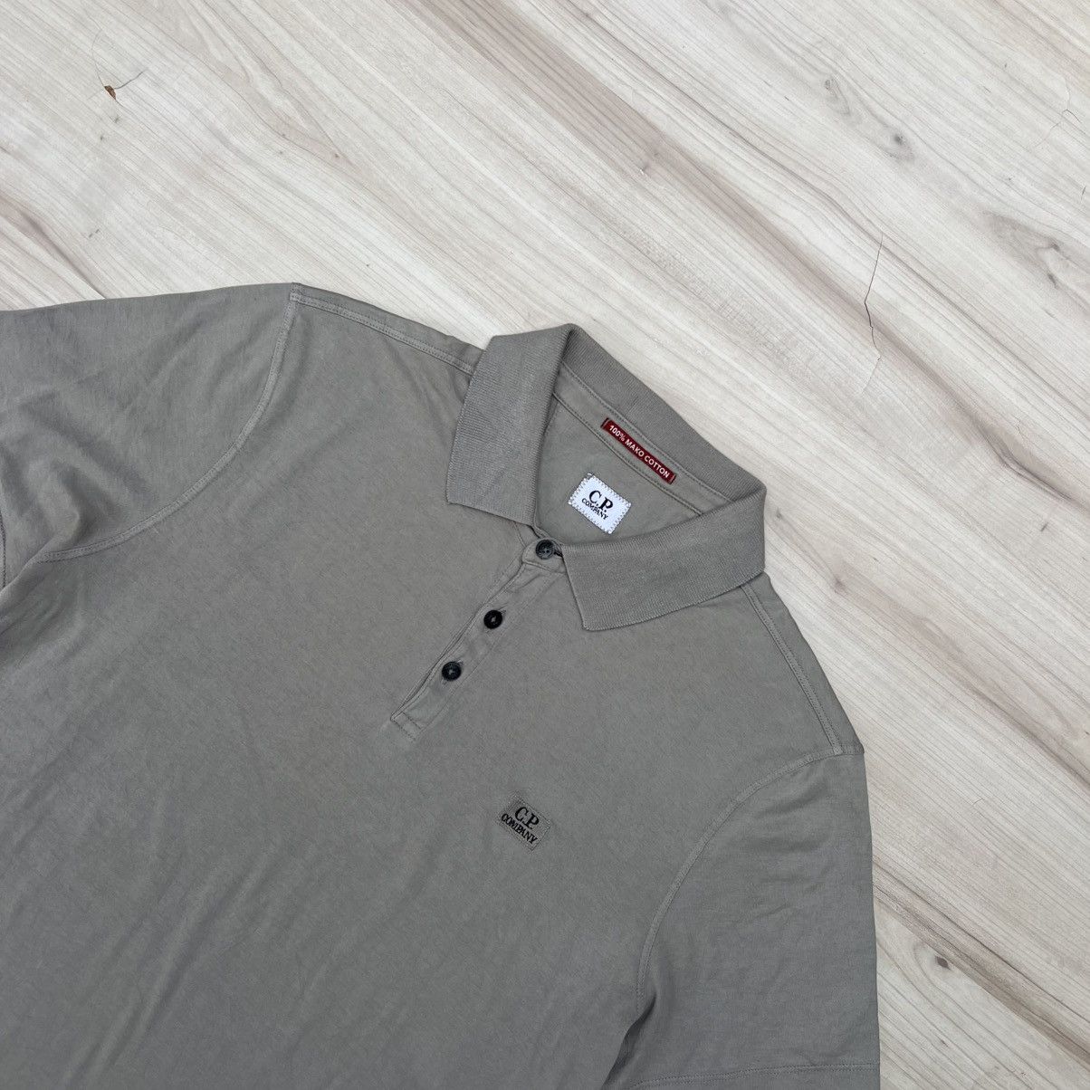 C.P. Company C.P. Company Stretch Piquet Polo Shirt. Size US M / EU 48-50 / 2 - 2 Thumbnail