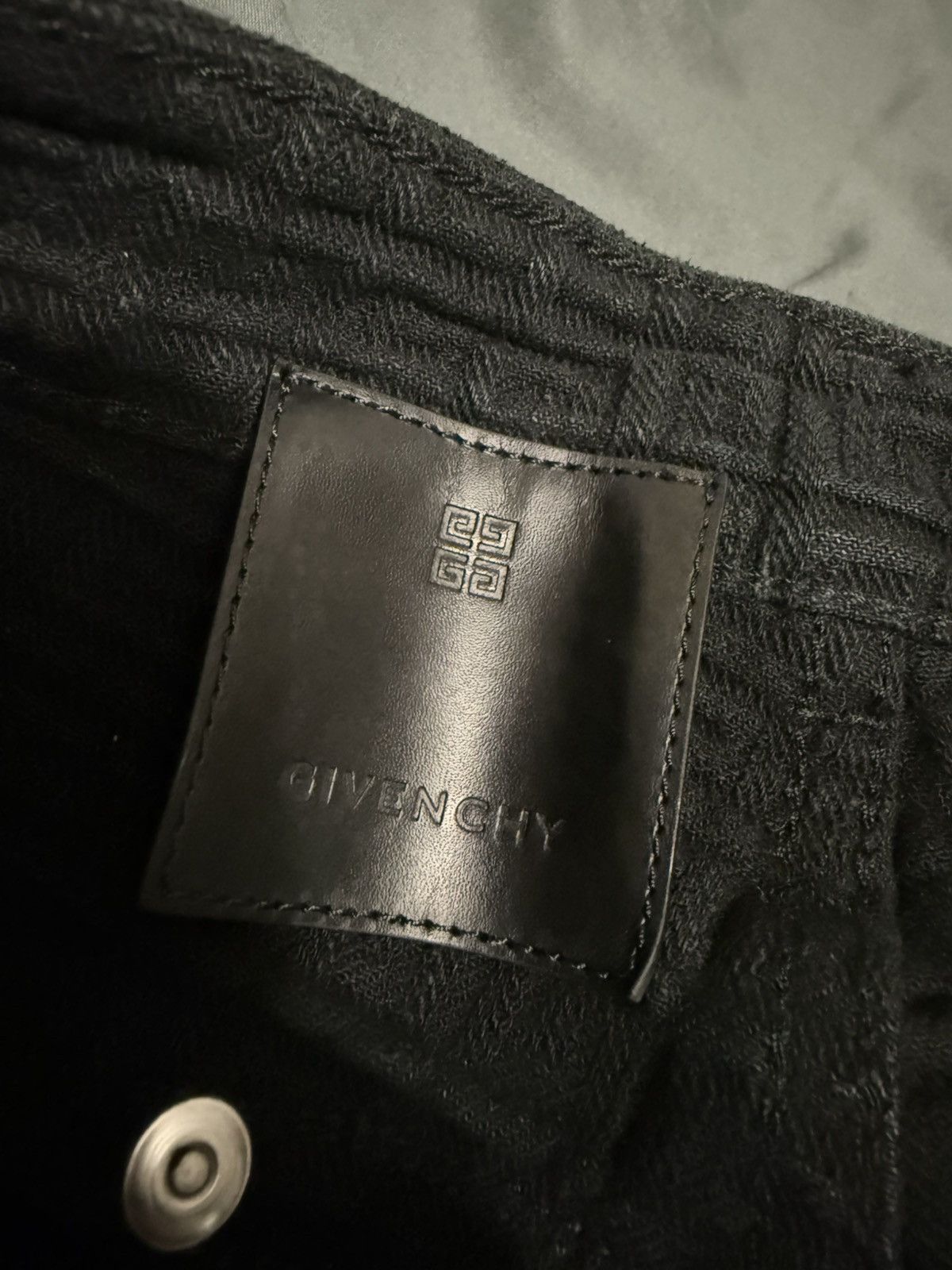 Givenchy Givenchy 4G Embossed Straight leg denim black Size US 32 / EU 48 - 5 Thumbnail