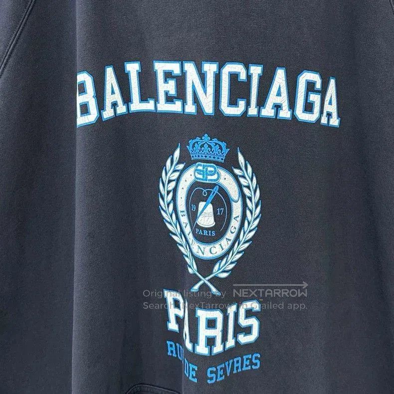 Balenciaga Balenciaga Paris Sleeveless Hoodie. Size US XXL / EU 58 / 5 - 3 Thumbnail