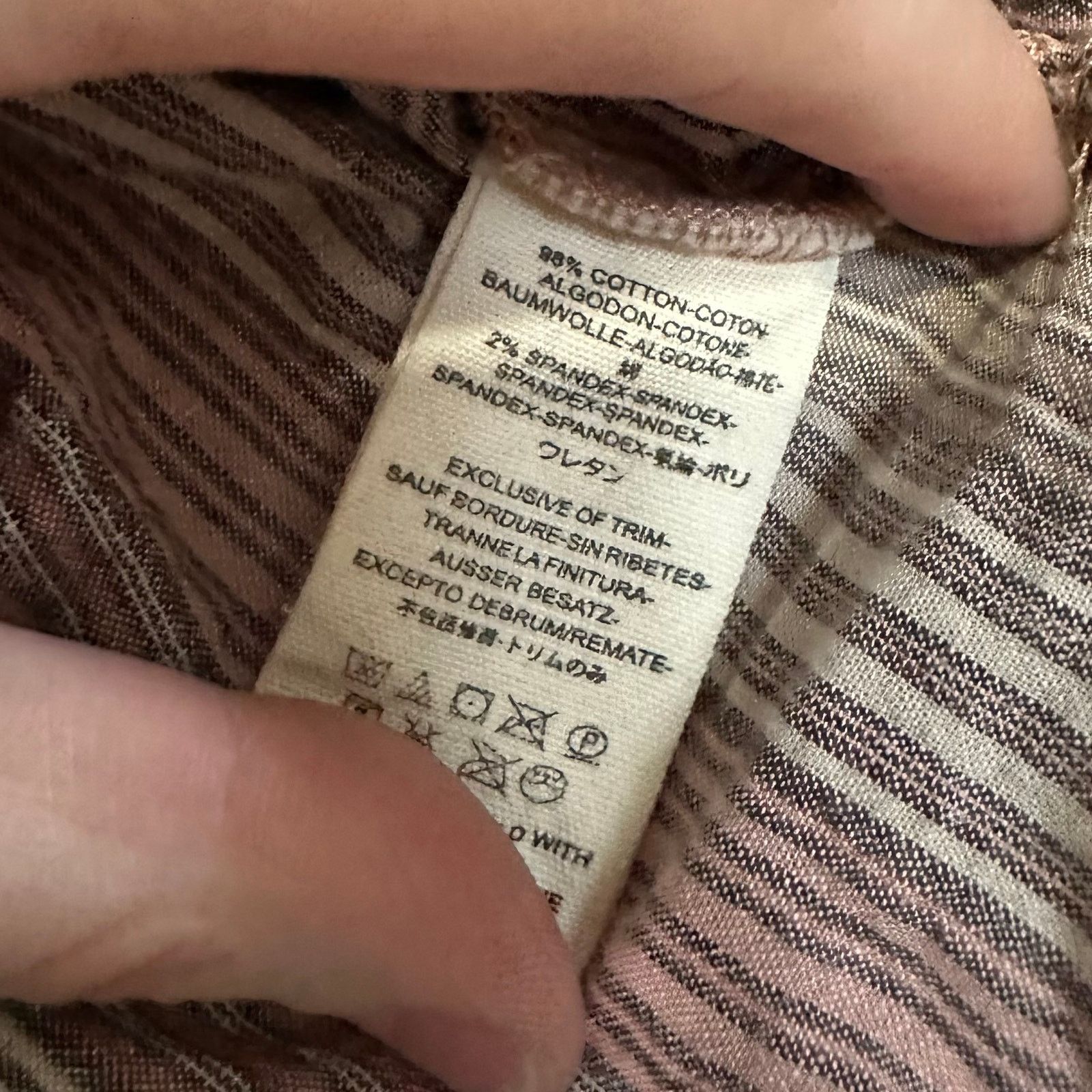 Free People Large Free People button down cotton top, crinkle texture Size L / US 10 / IT 46 - 7 Thumbnail