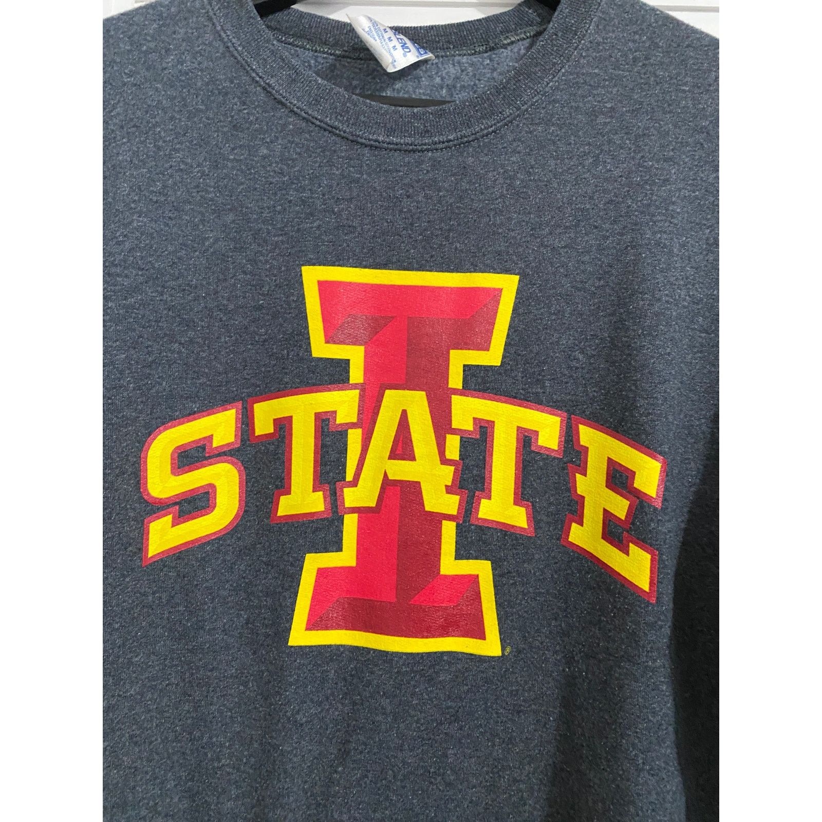 Jerzees Iowa State Cyclones Gray Crewneck Sweatshirt Size M Size US M / EU 48-50 / 2 - 2 Thumbnail