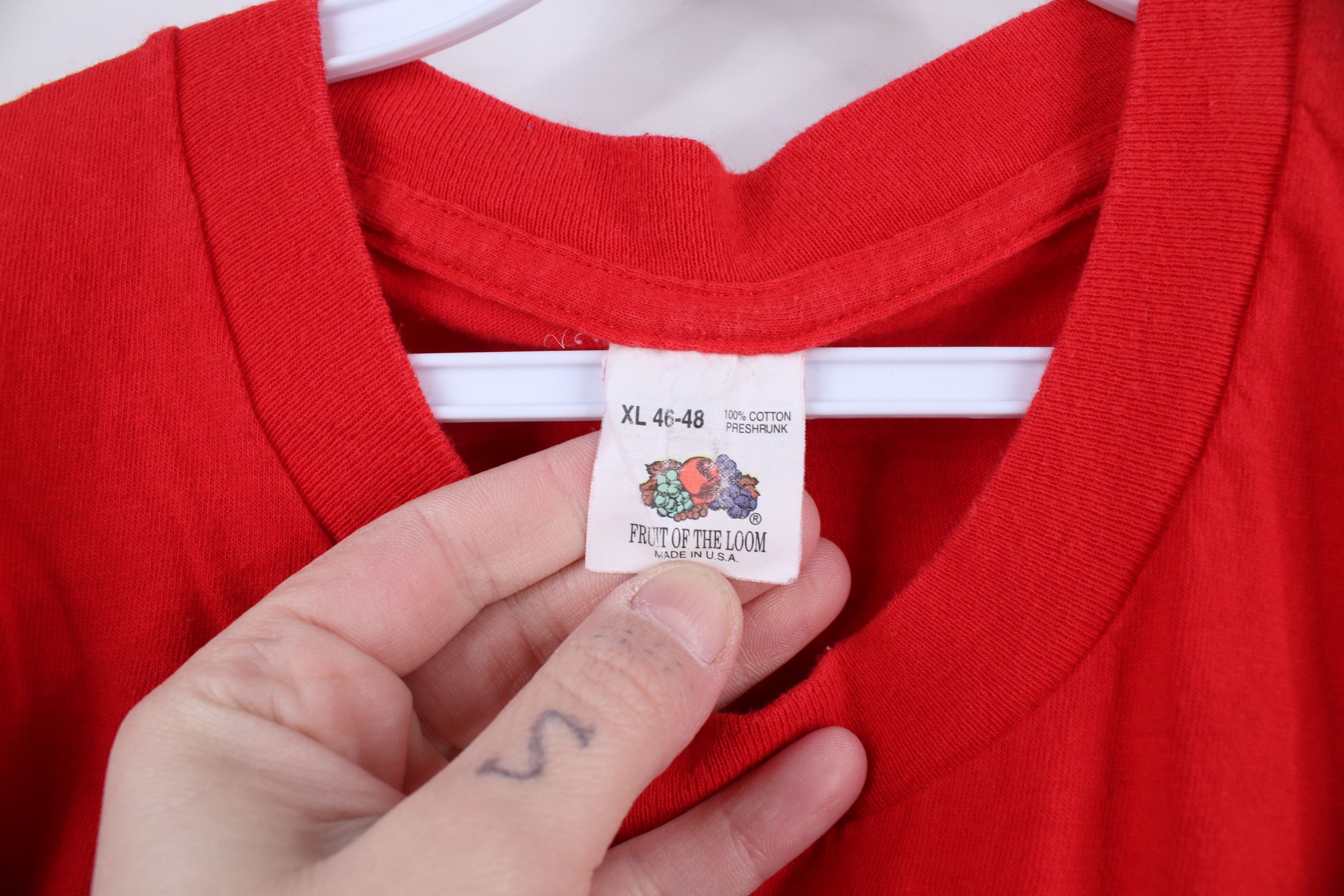 Vintage Vintage 90s Streetwear Short Sleeve Pocket T-Shirt Cotton US Size US XL / EU 56 / 4 - 7 Thumbnail