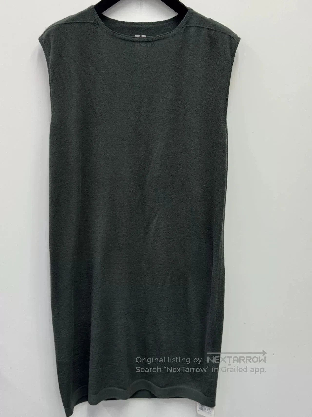 Rick Owens Rick Owens Women's Knit Sleeveless Dress. Size XS / US 0-2 / IT 36-38 - 1 Thumbnail
