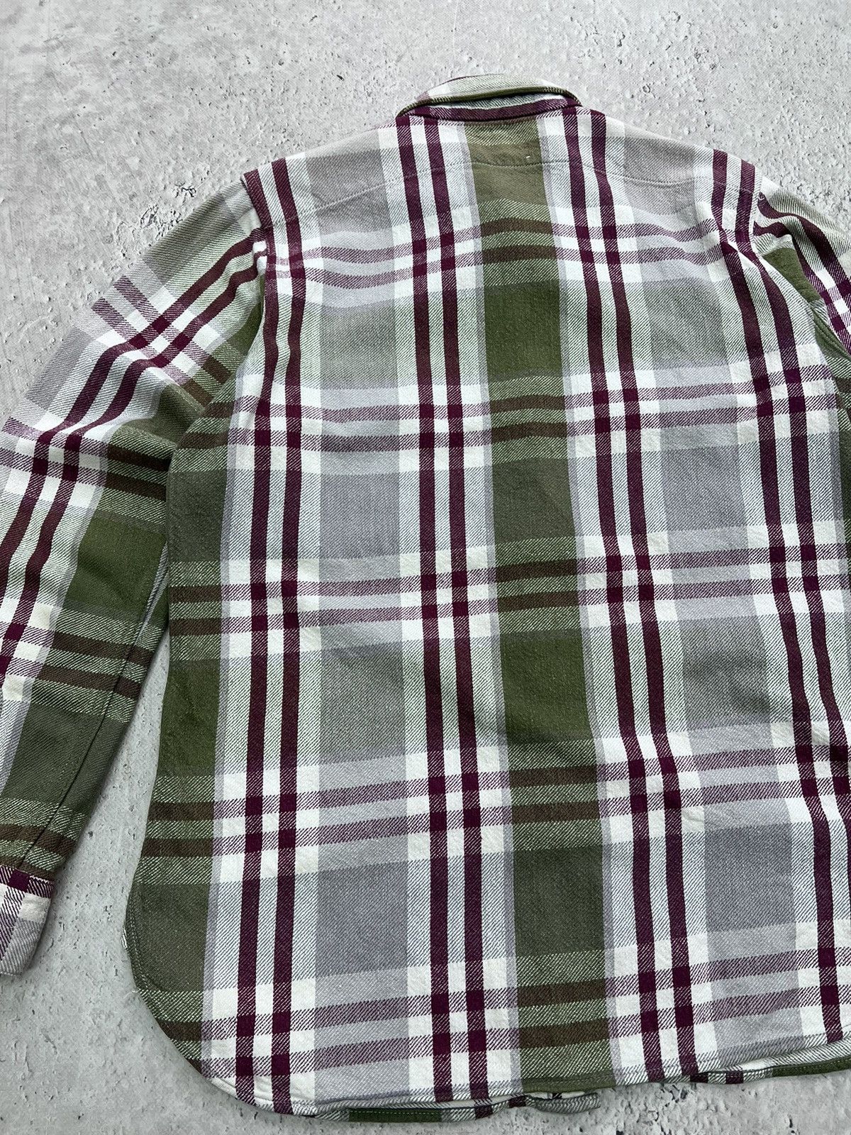 Japanese Brand × Warehouse Warehouse Dubble Works Double Pocket Plaid Flannel Shirt Size US M / EU 48-50 / 2 - 12 Thumbnail