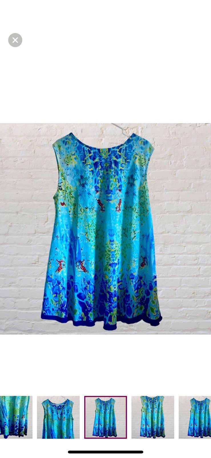 Other CW CLASSICS SLEEVELESS TUNIC TOP DRESS TANK TOP Size XL Size XL / US 12-14 / IT 48-50 - 4 Thumbnail