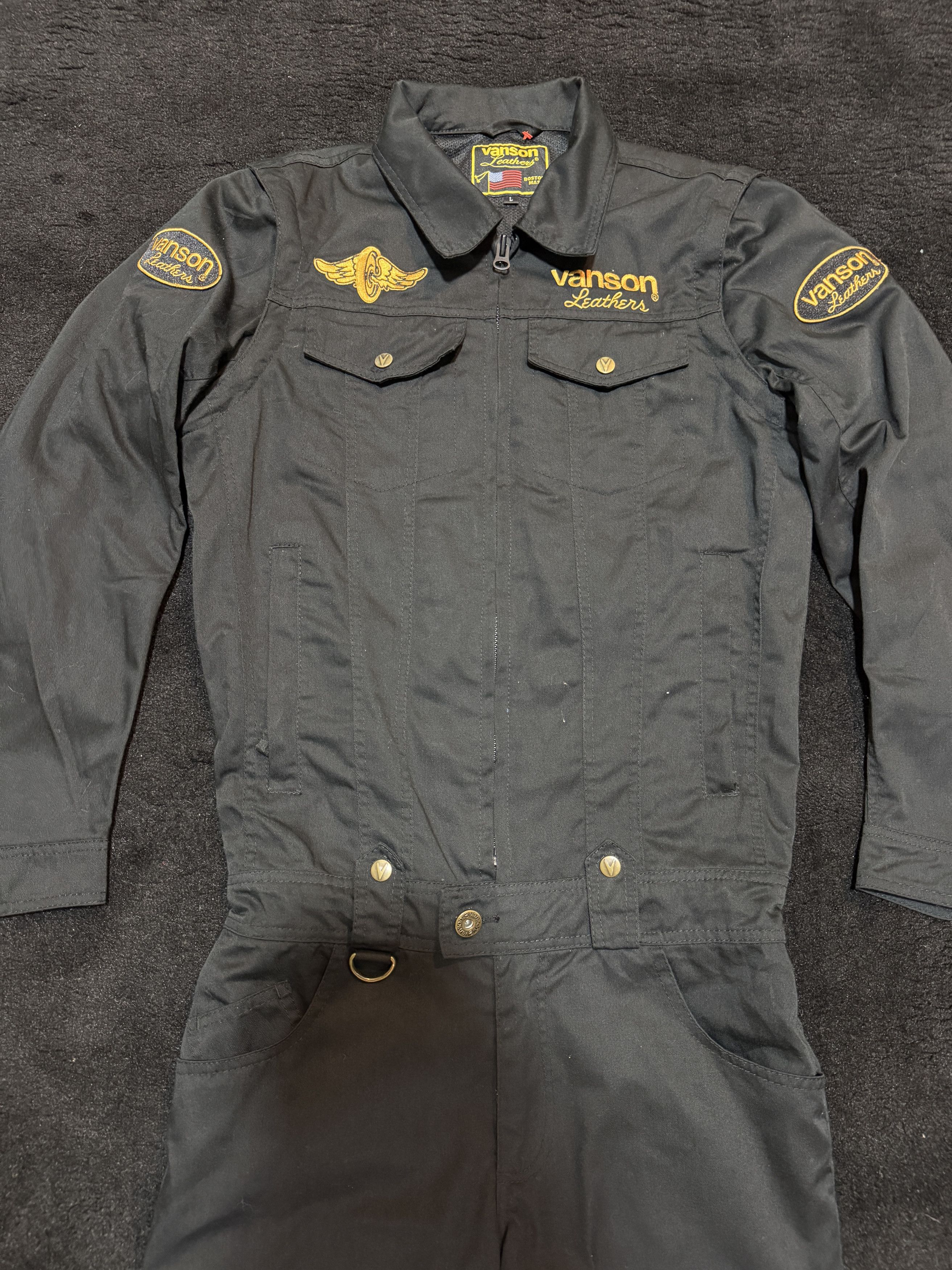 Vanson Leathers Vanson Leather Boston Heavyweight Racing Coverall Size US 32 / EU 48 - 3 Thumbnail