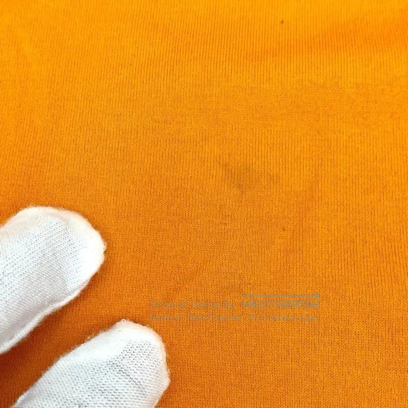 Burberry Burberry Orange Cotton Women's T-Shirt. Size XS / US 0-2 / IT 36-38 - 7 Thumbnail