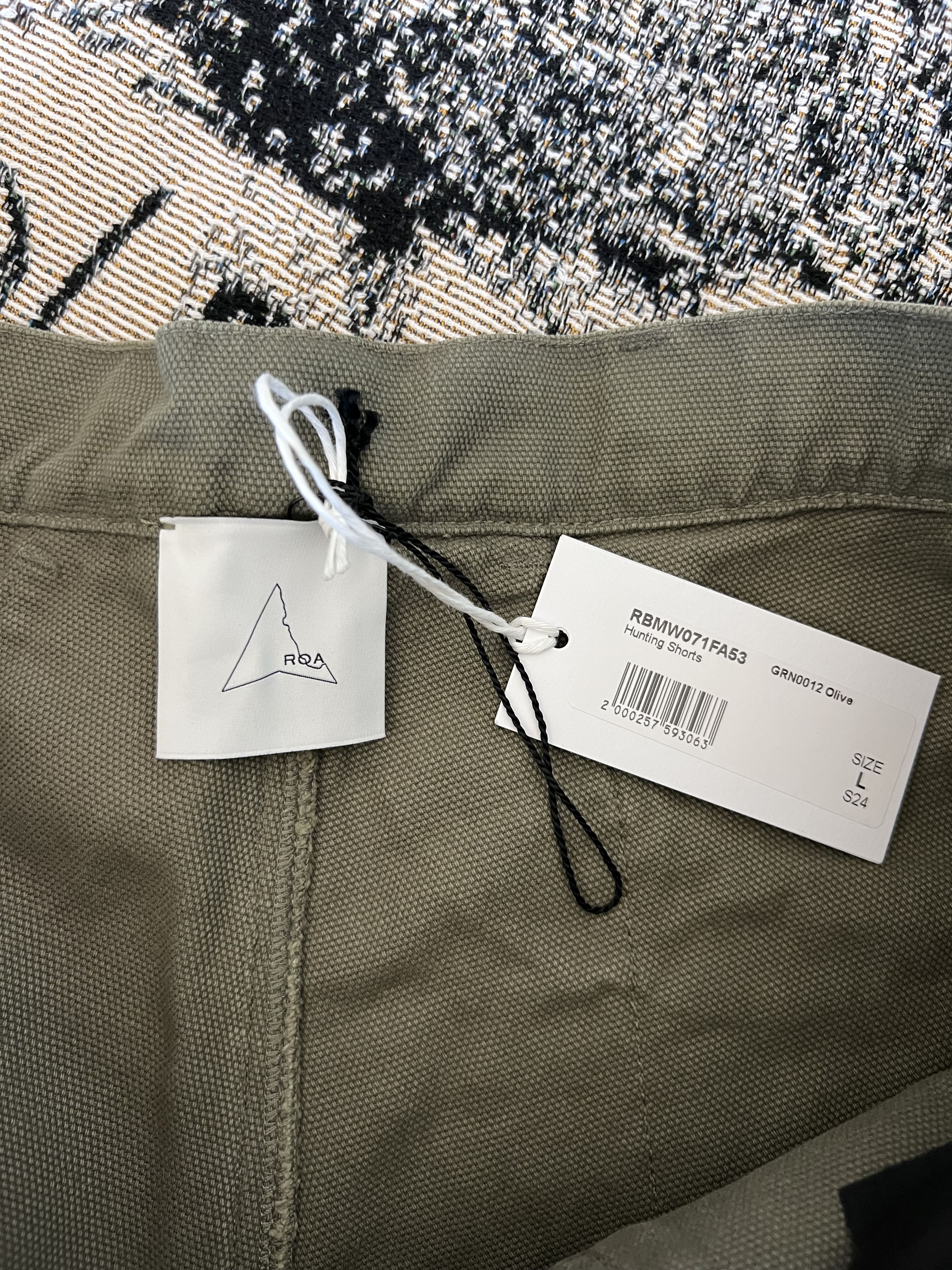 ROA ROA Canvas Hunting Shorts in Olive Green Size US 34 / EU 50 - 6 Thumbnail