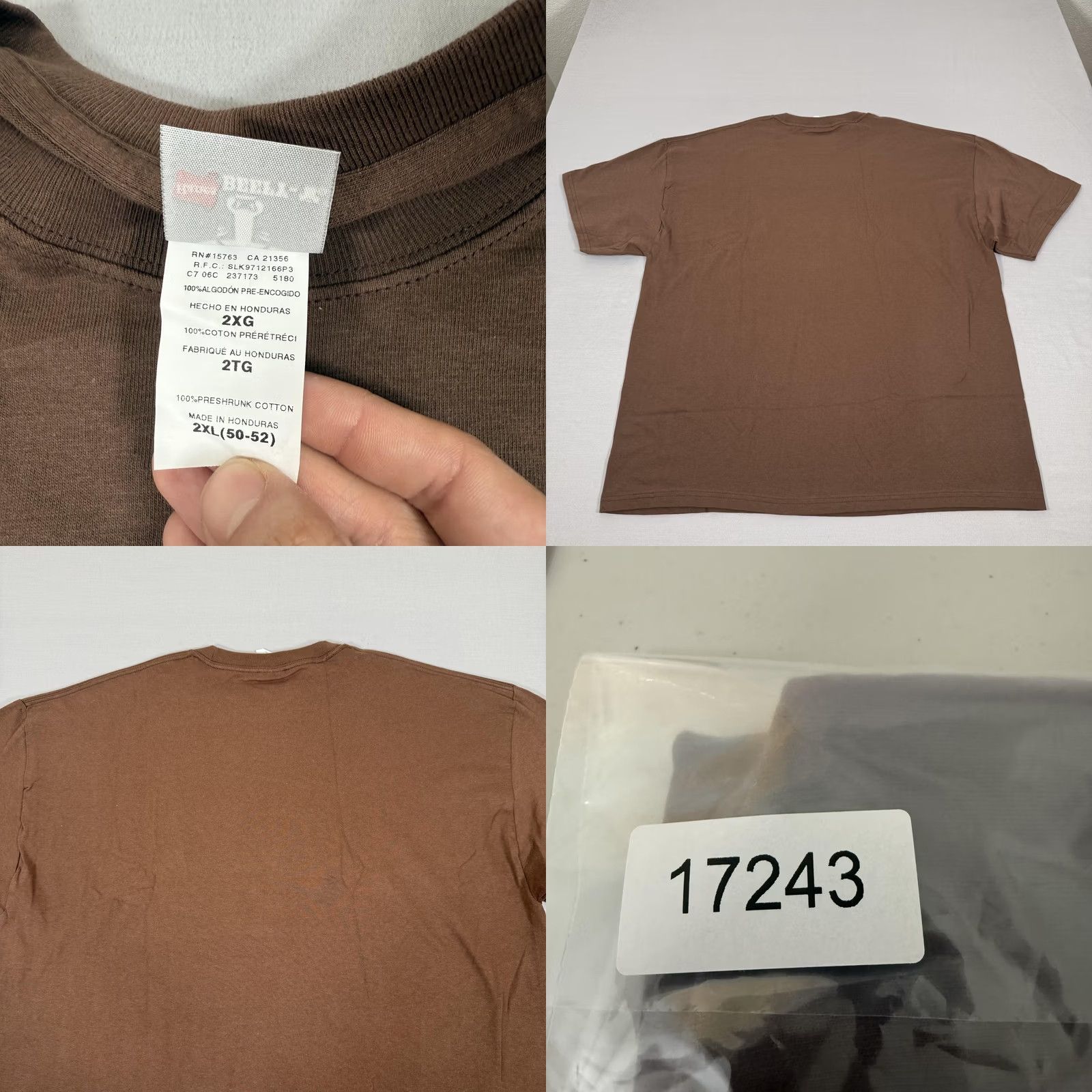 Hanes VINTAGE Linux Shirt Mens 2XL Brown Computer Tech Promo Tee Penguin Y2K Size US XXL / EU 58 / 5 - 8 Thumbnail