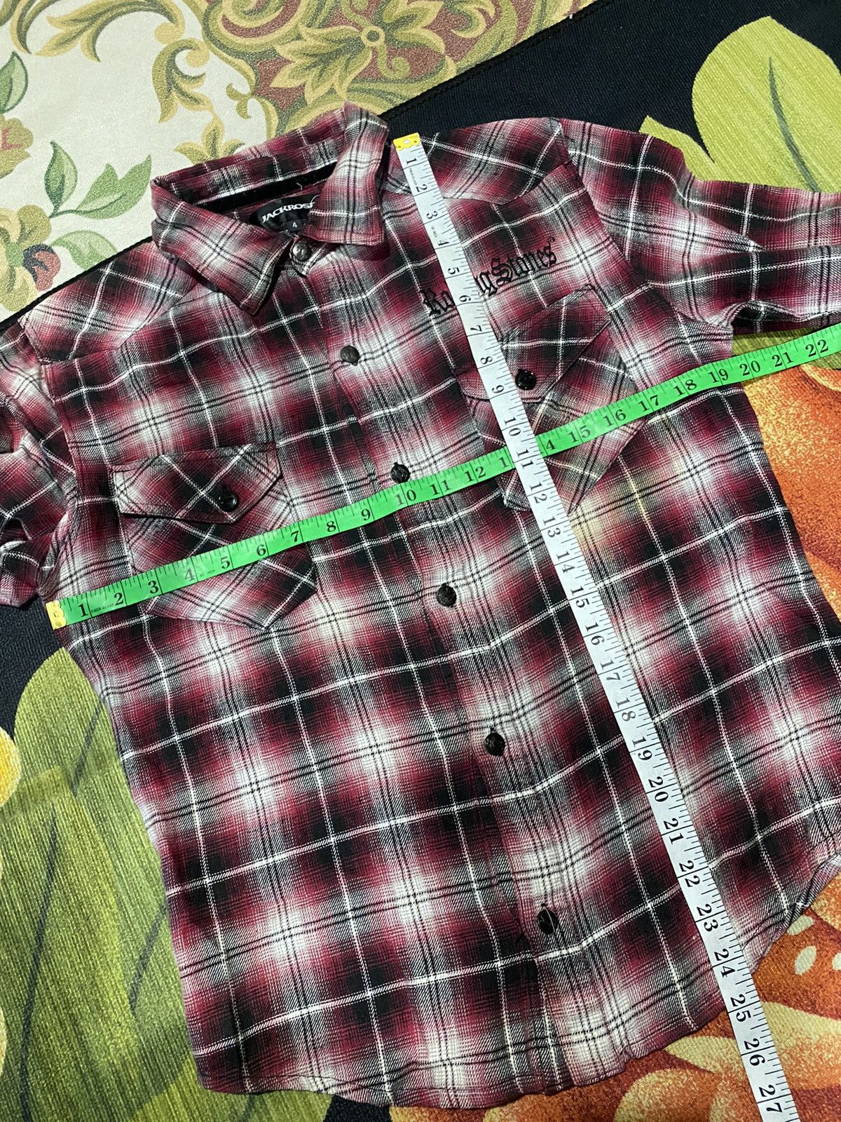 Band Tees Vintage Y2K The Rolling Stones Button Ups Shirt By Jack Rose Size M / US 6-8 / IT 42-44 - 15 Thumbnail