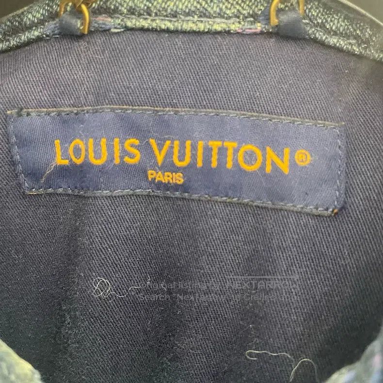 Louis Vuitton Louis Vuitton Gradient logo denim short sleeve shirt Size US L / EU 52-54 / 3 - 4 Thumbnail