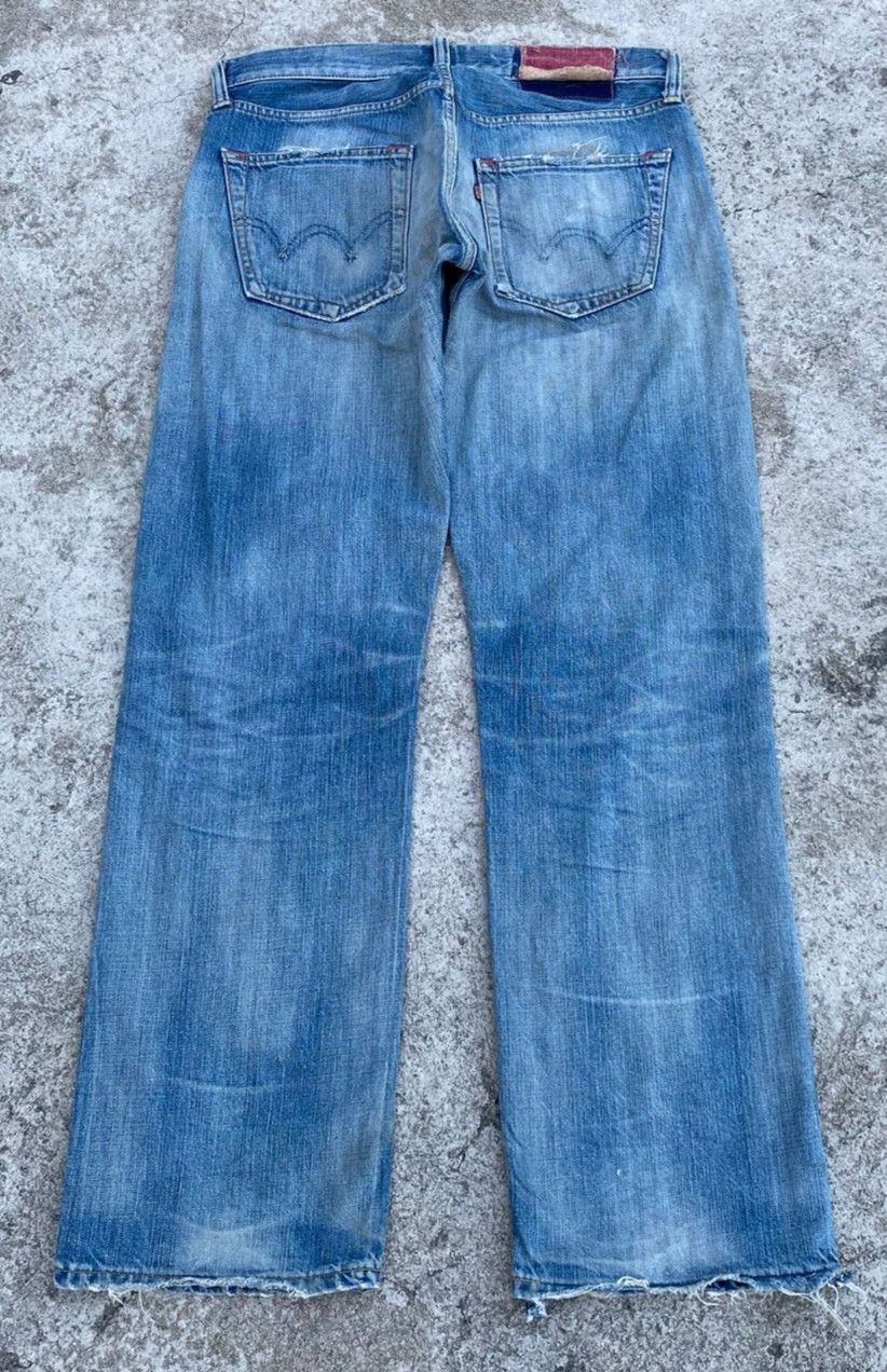 Edwin Vintage Edwin 504 Distressed Denim Kurt Cobain Style Size US 34 / EU 50 - 3 Thumbnail