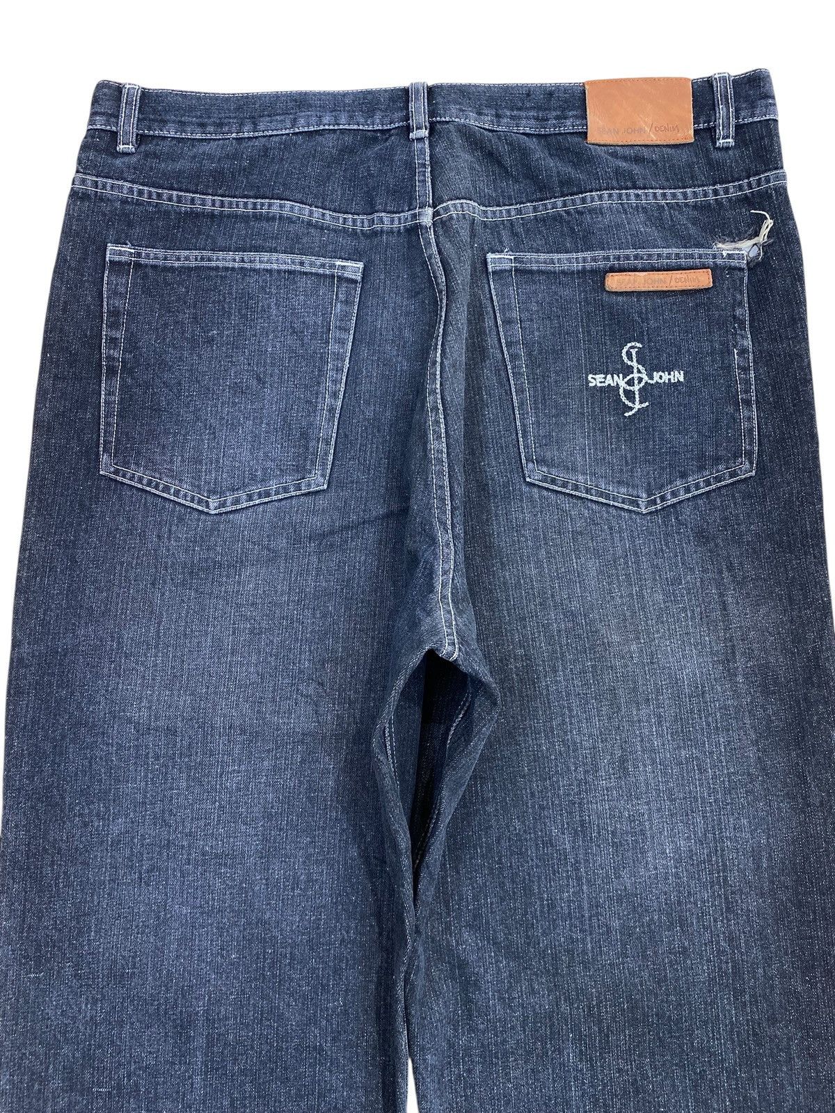 Sean John Sean John Brand Black Wash Style Baggy Jeans Size US 39 - 4 Thumbnail