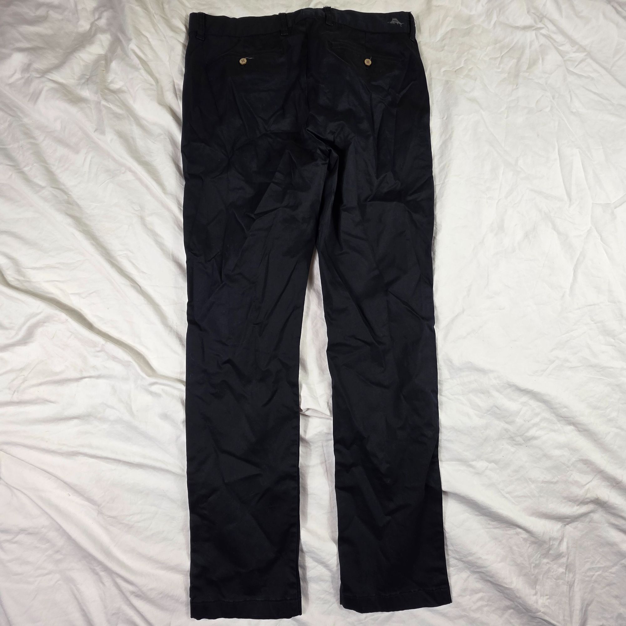 Tommy Bahama Tommy Bahama 34x34 Mens Black Chino Pants Going Out Casual W Size US 34 / EU 50 - 2 Thumbnail