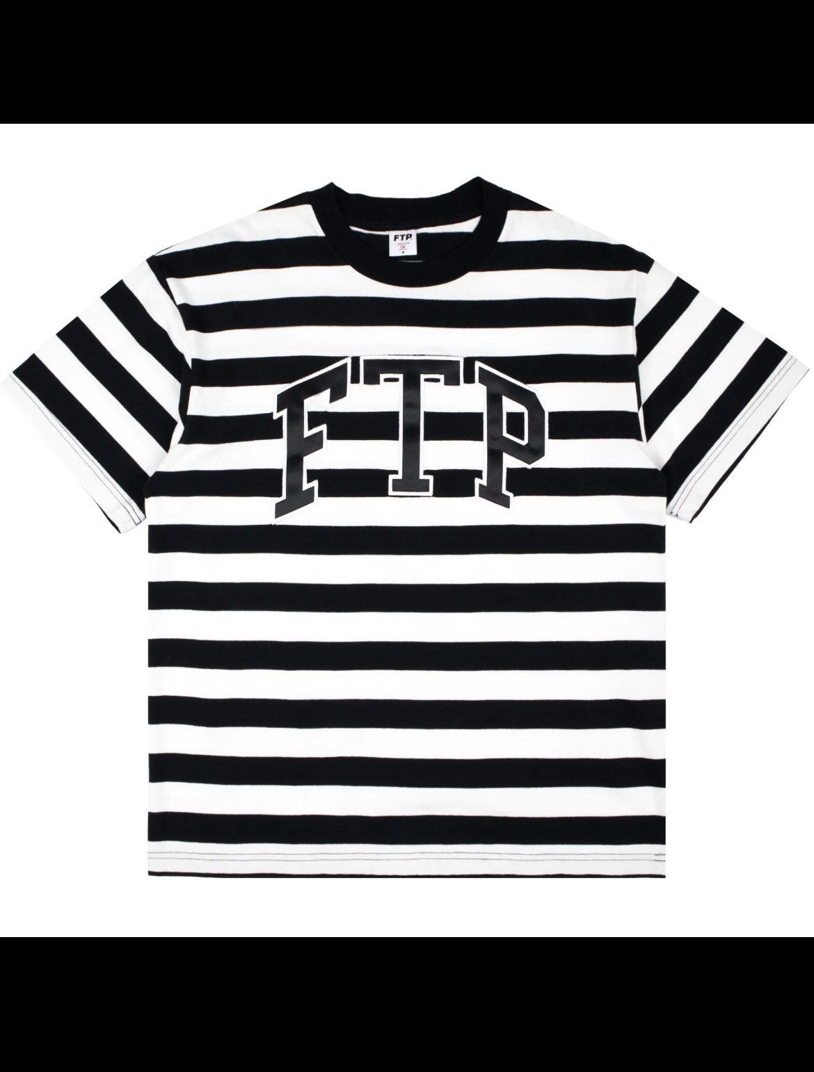 Fuck The Population FTP STRIPED ARCH LOGO TEE BLACK Size US XL / EU 56 / 4 - 1 Preview