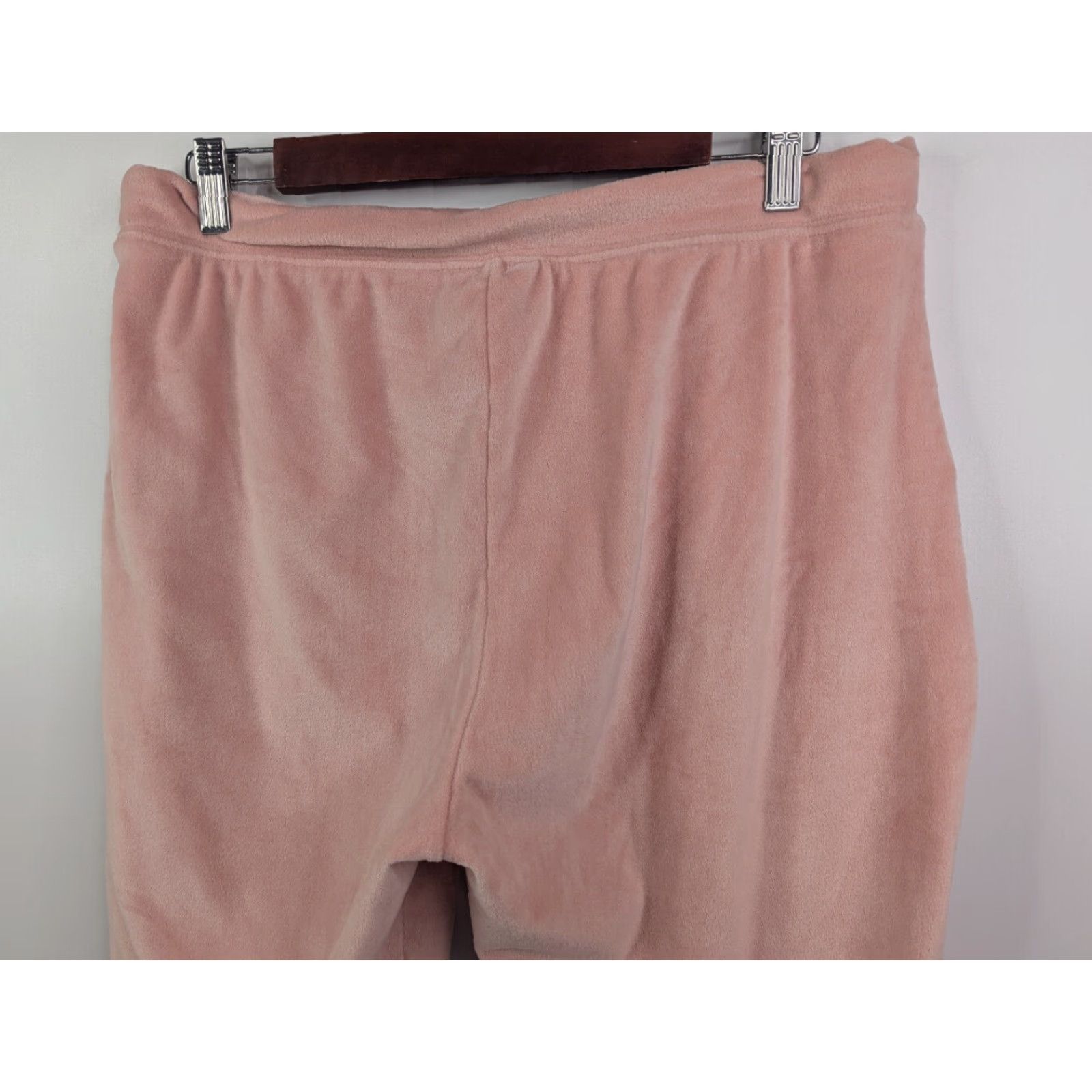 House of Harlow VINTAGE House of Harlow 1960 Nicole Richie Pink Velour Sweatpants Joggers Size Large Size 36" / US 14 / IT 50 - 4 Thumbnail