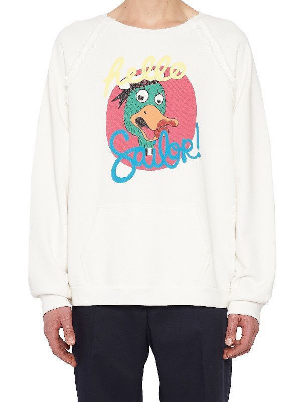 Maison Margiela Maison Margiela Sweatshirt Hello Sailor Size US L / EU 52-54 / 3 - 1 Thumbnail