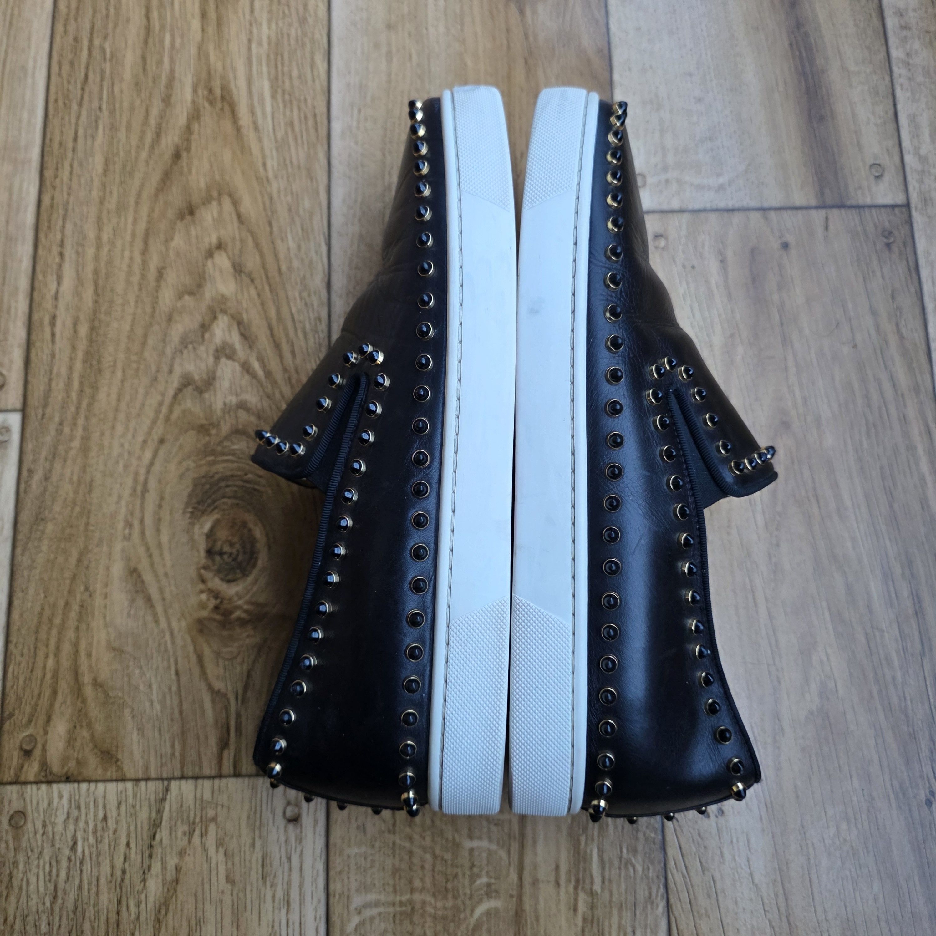 Christian Louboutin CHRISTIAN LOUBOUTIN BOAT STUDDED SNEAKERS Size US 9.5 / EU 42-43 - 7 Thumbnail