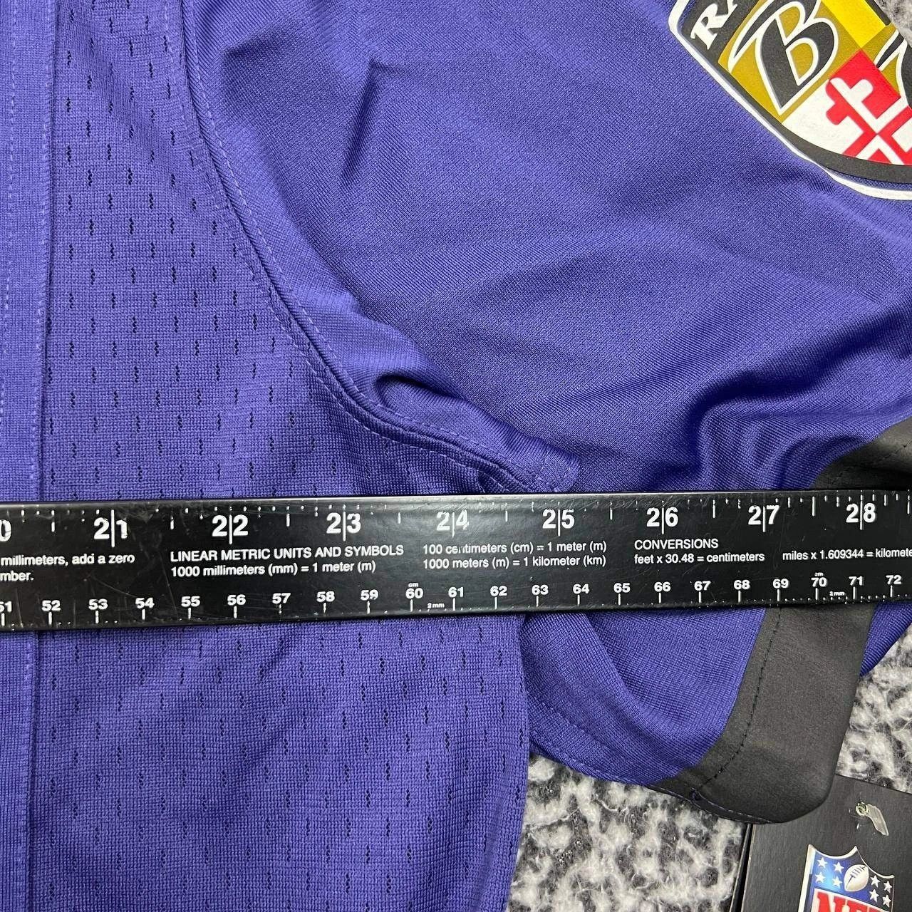 Nike Baltimore Ravens Flacco #5 Jersey Shirt Men Short Sleeve XL Size US XL / EU 56 / 4 - 5 Thumbnail
