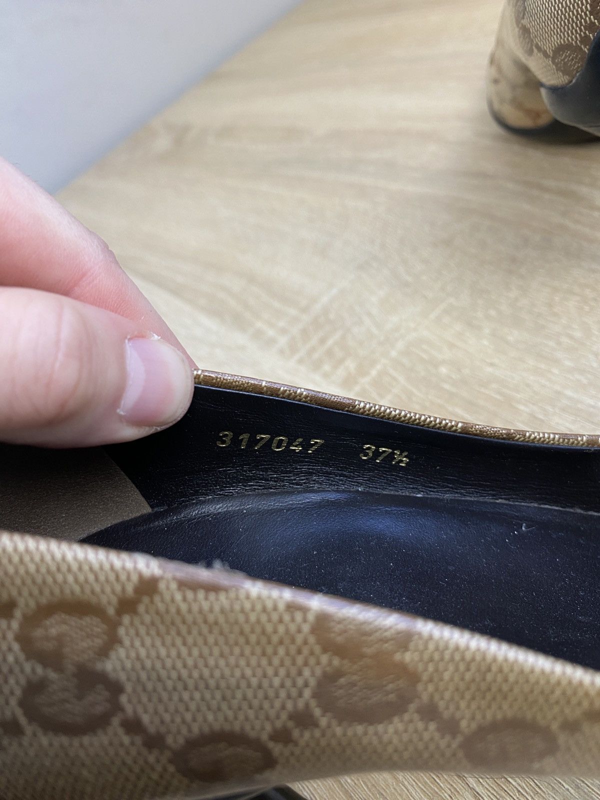 Gucci Gucci Vintage Y2K Beige GG Monogram Pumps Rare Retro Hype Size US 7 / IT 37 - 6 Thumbnail