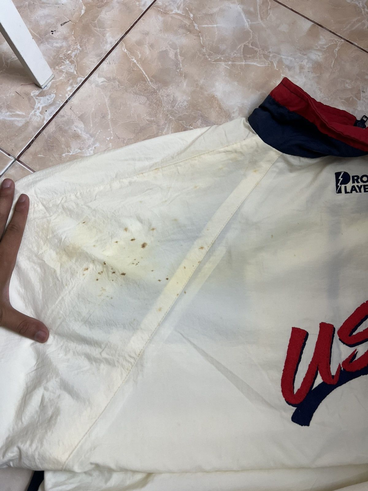 Pro Player × Vintage Vintage Pro Player USA Basketball Baggy Light Jacket Size US XL / EU 56 / 4 - 13 Thumbnail