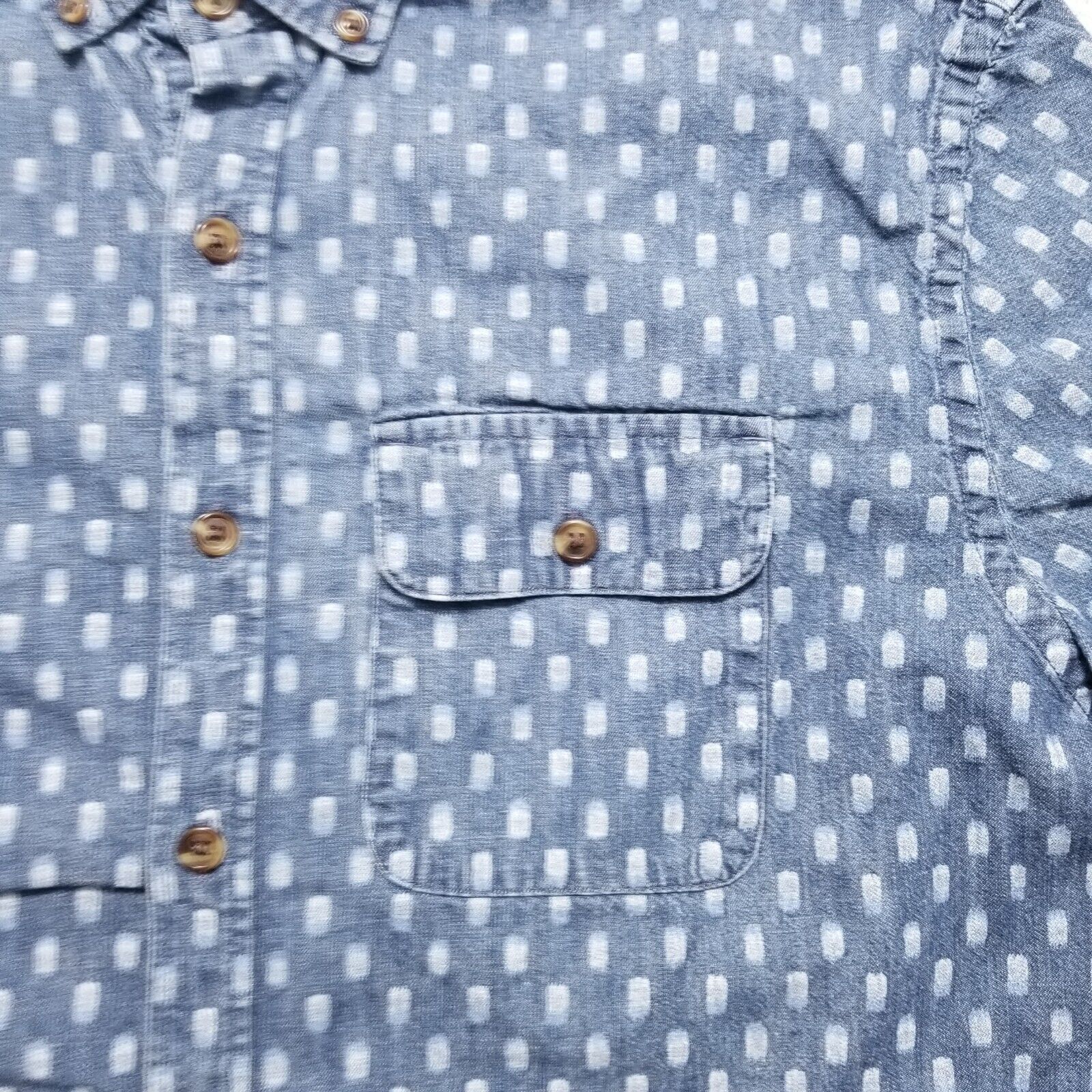 Old Navy Old Navy Shirt Mens XL Casual Button Up Short Sleeve Pocket Size US XL / EU 56 / 4 - 3 Thumbnail