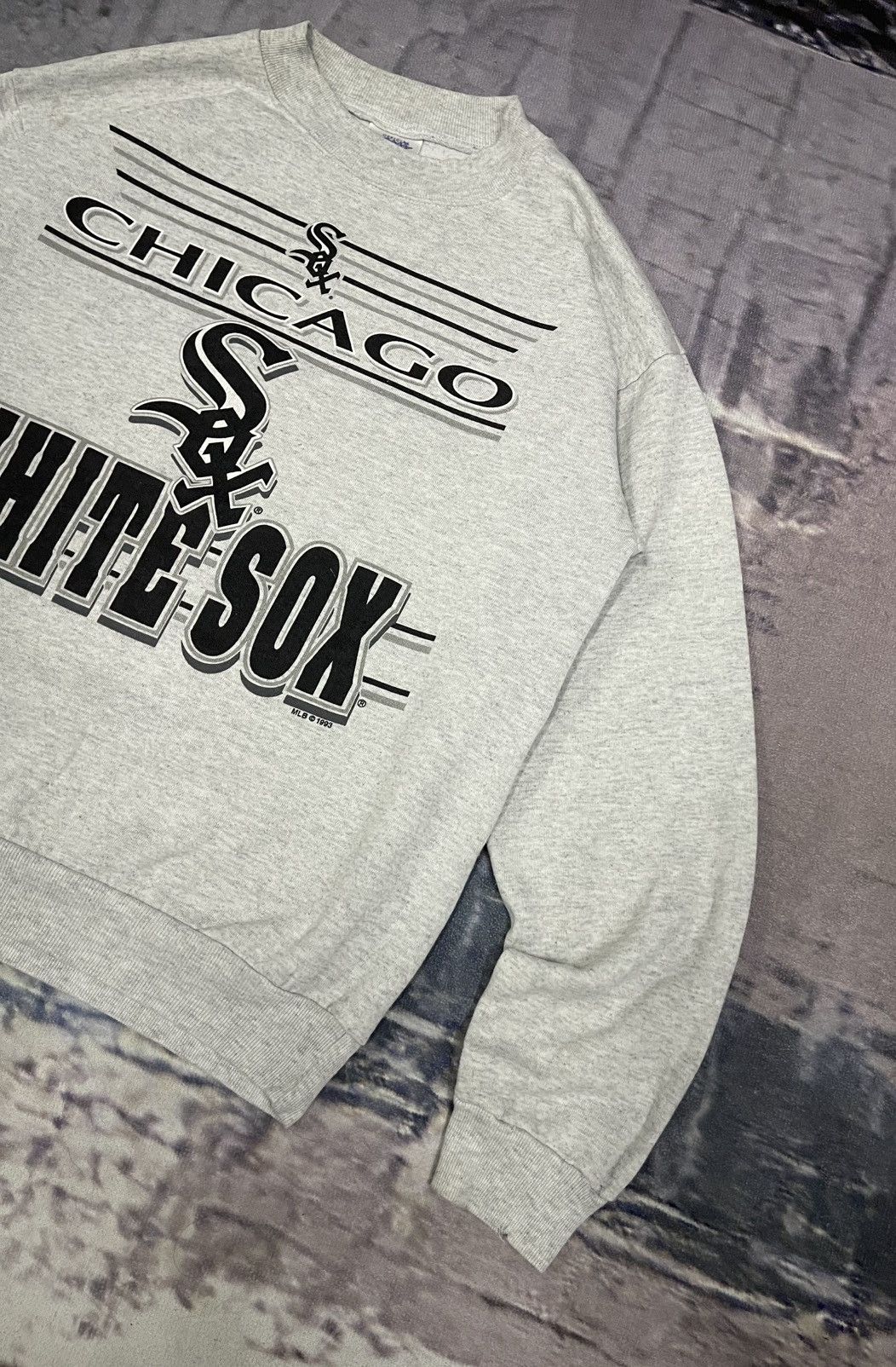 MLB × Vintage 1993 CHICAGO WHITE SOX OFFICIAL FAN CREWNECK Size US L / EU 52-54 / 3 - 3 Thumbnail